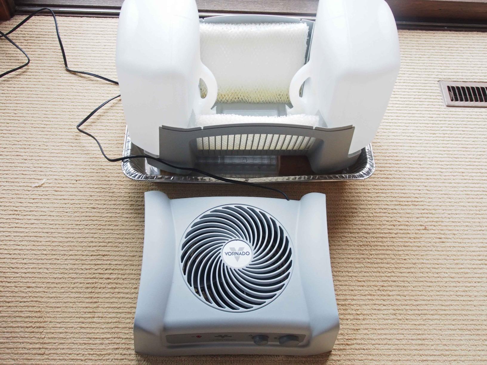 Vornado Evap40 Evaporative Humidifier, 4-Gal Capacity, 1,000 Sq Ft Coverage with Adjustable Humidistat, 3 Speed Settings, Easy to Clean Dual Tank customer photo 1