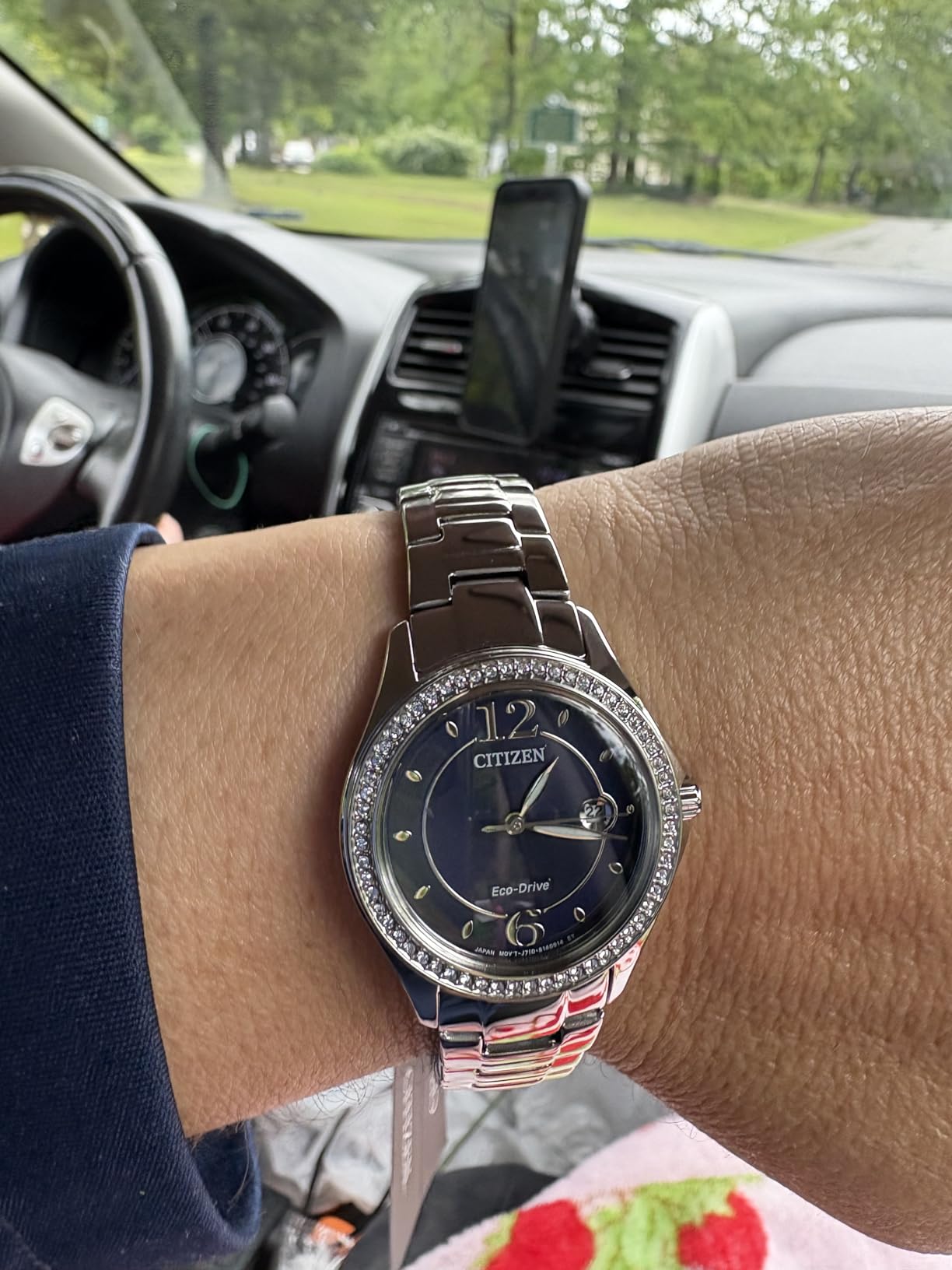 Citizen Women's Eco-Drive Dress Classic Crystal Watch in Stainless Steel customer photo 1