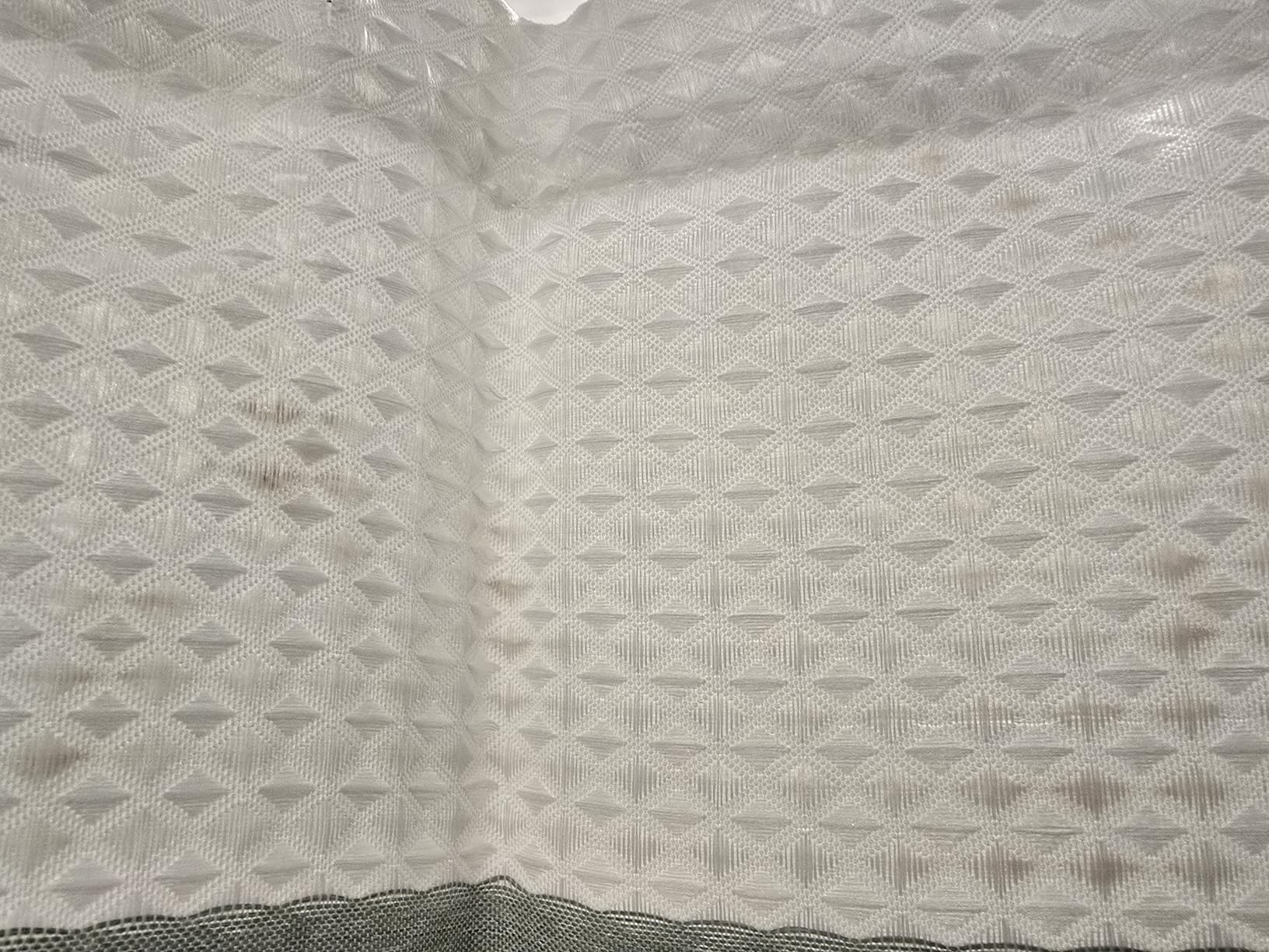 Madison Park Spa Waffle Shower Curtain for Bathroom, 72 x 72, Grey | Striped, Pieced Fabric Design, 3M Scotchgard Moisture Management, Hotel Quality, Modern, for Bathroom, OEKO-TEX Certified customer photo 1