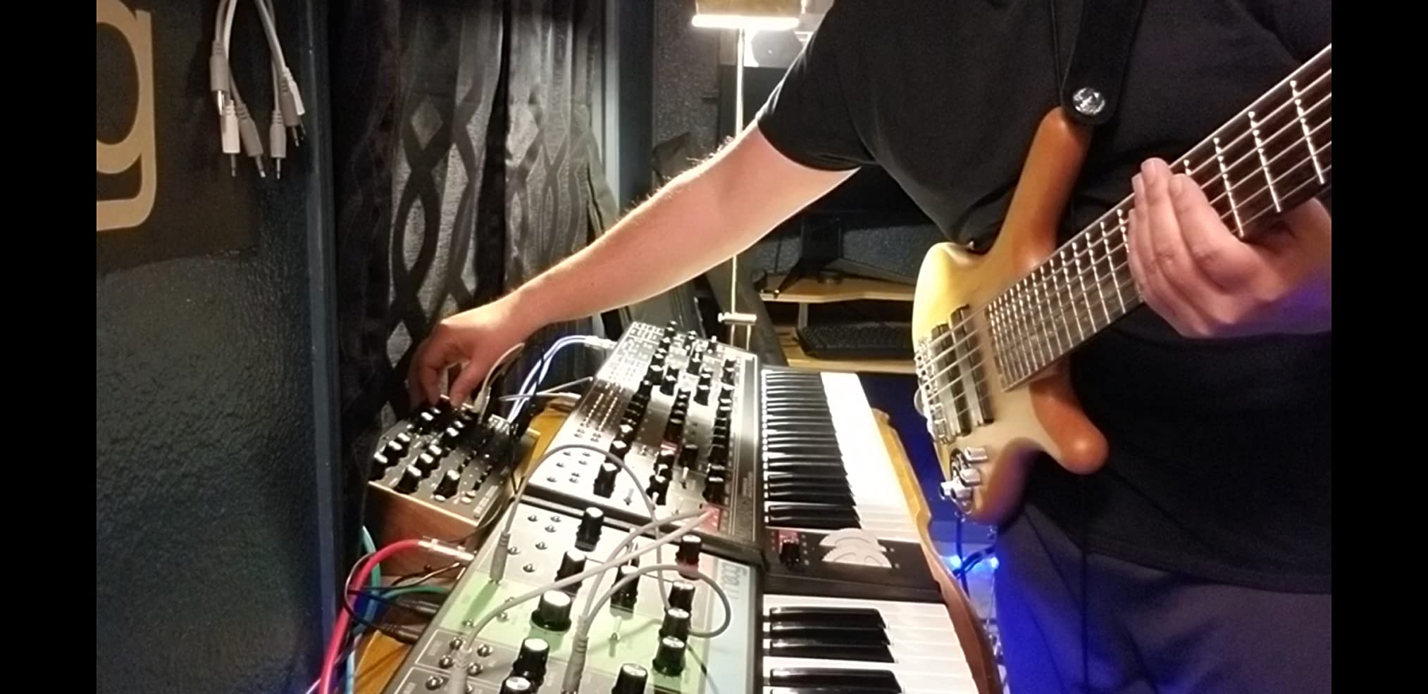 Moog DFAM Semi-Modular Analog Percussion Synthesizer with 8 Step Sequencer, 24-Point Patch Bay customer photo 1