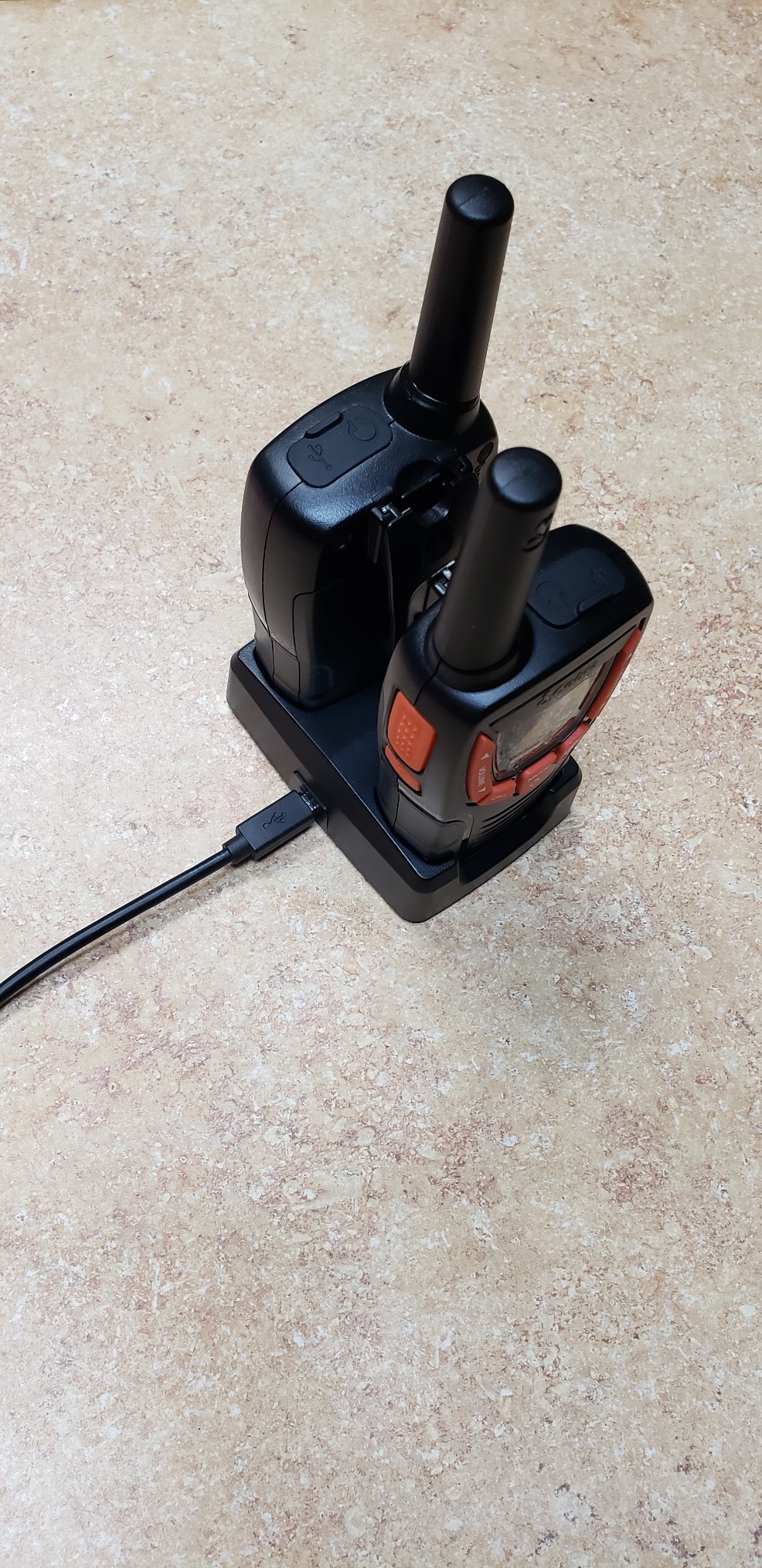 Cobra ACXT390 Walkie Talkies, Rechargeable, Lightweight, 22 Channels | 25-Mile Range Two-Way Radios with VOX (2-Pack) customer photo 1