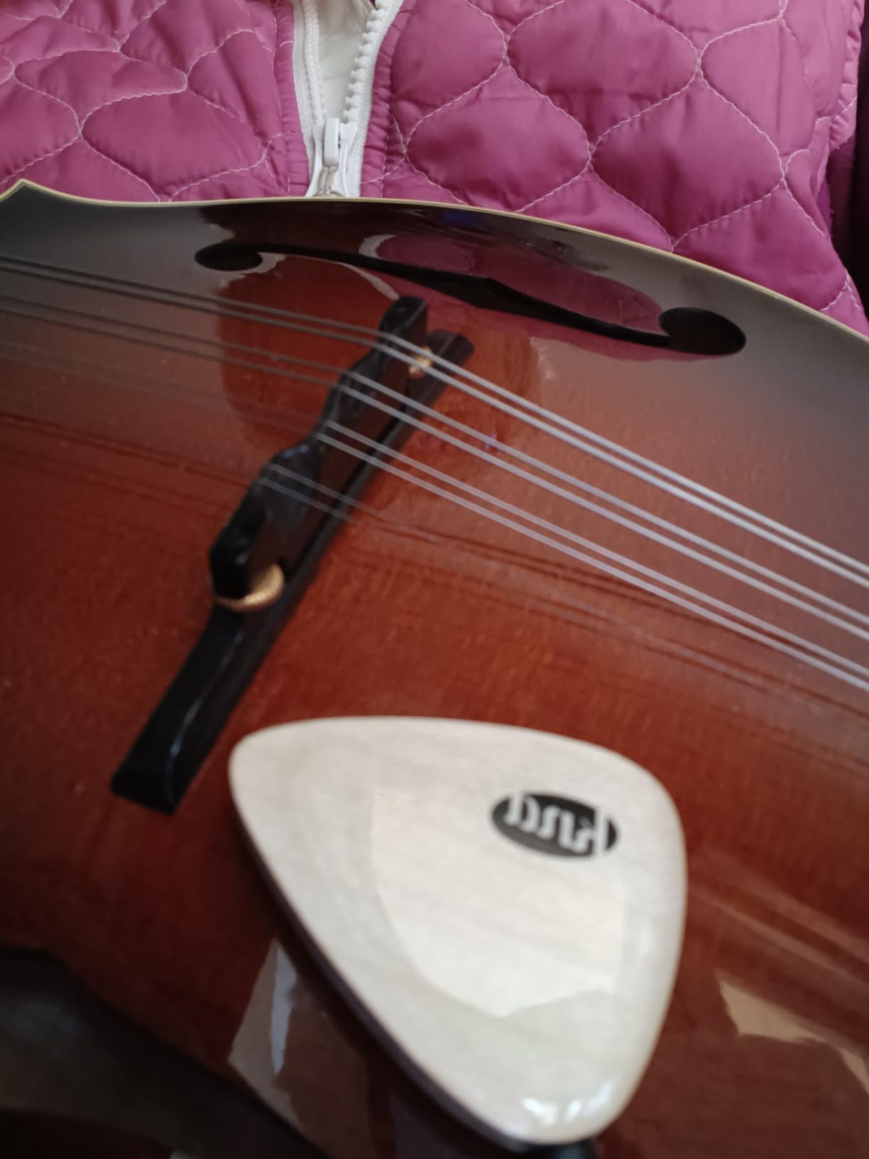 KNA AP-1 Universal Stick-On Piezo Pickup - Natural Acoustic Tone, Guitar, Uke, Harp Drums, Percussion, Easy No-Mod Installation, Passive No-Battery customer photo 2