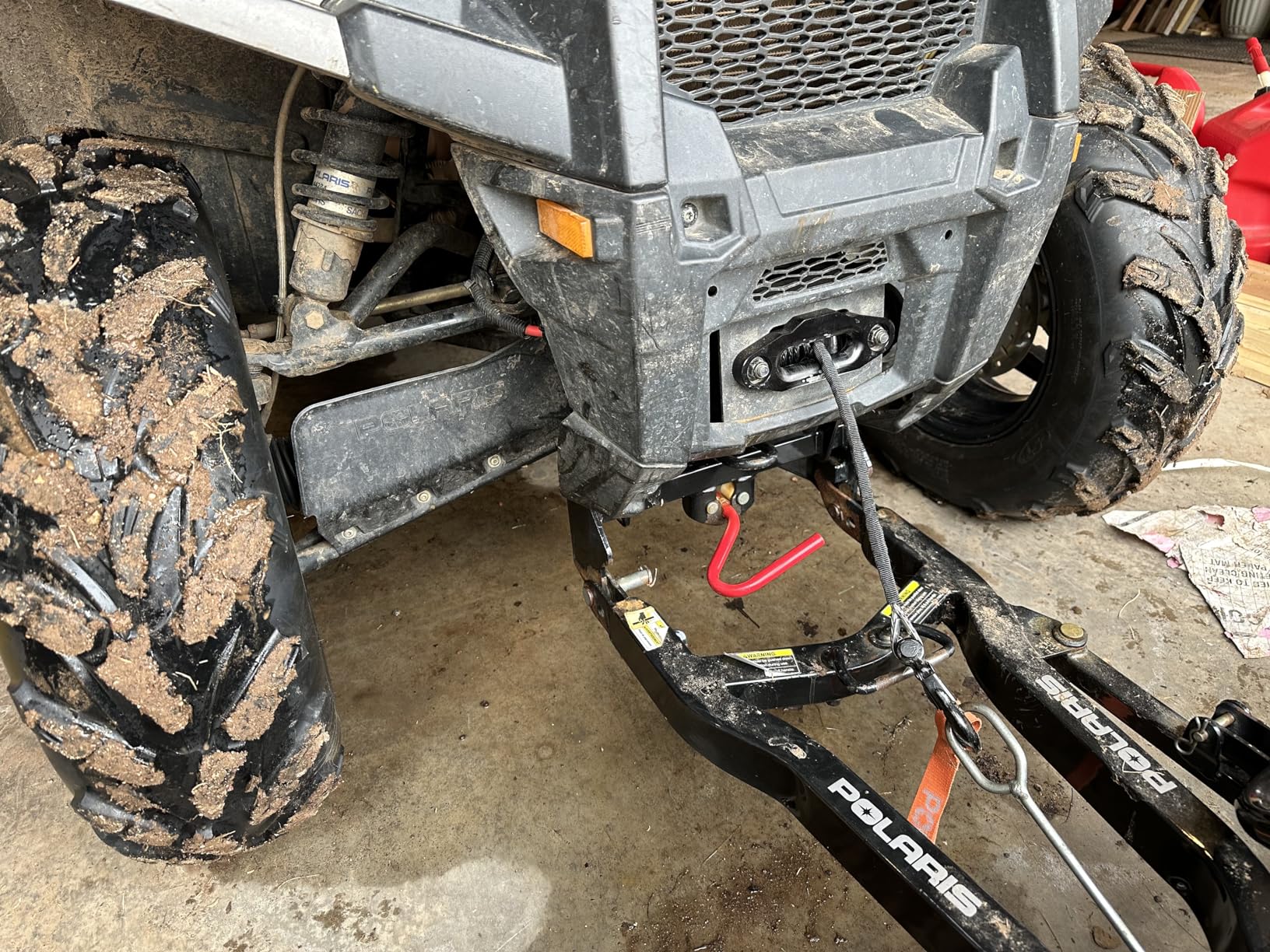 VIPER Midnight 4500lb ATV/UTV Waterproof Wireless Winch with 50 Feet of Black Synthetic Winch Rope. Designed by Motoalliance - a USA Powersports Company with 20+ Years of Offroad Experience. customer photo 2