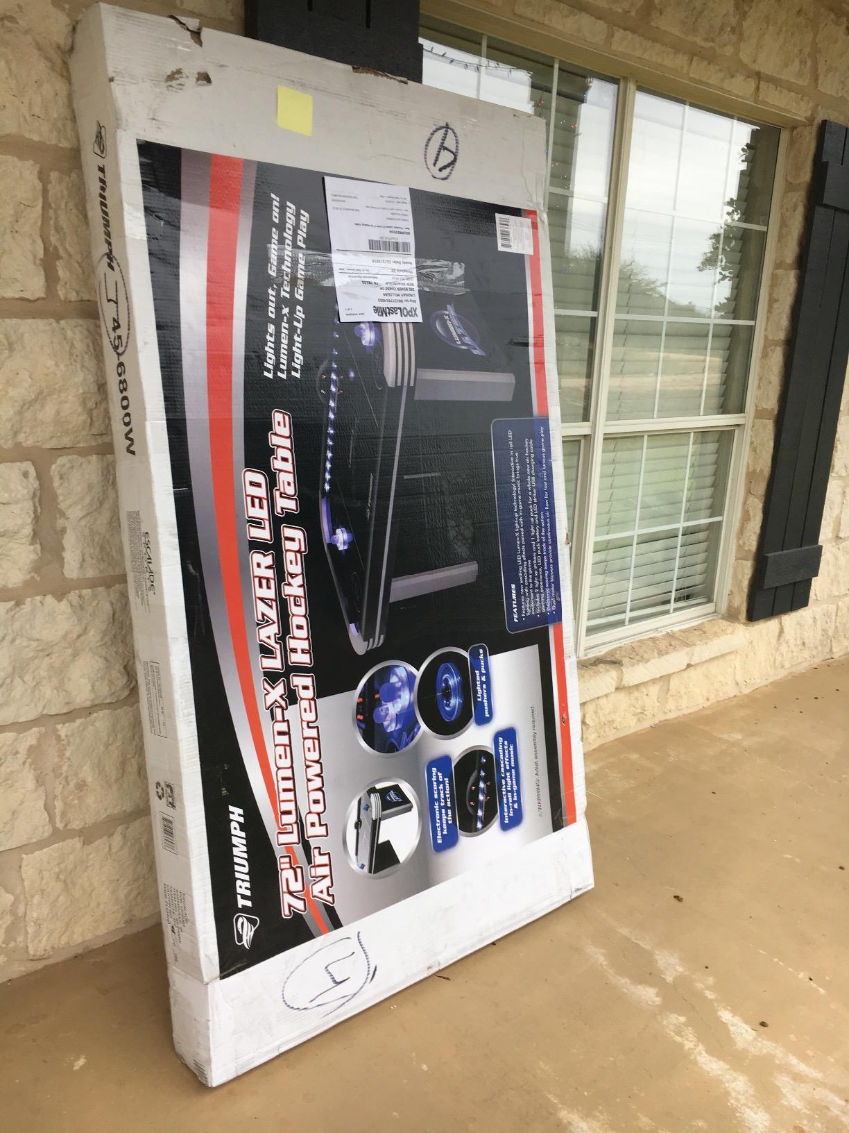 Triumph Sports Lumen-X Lancer Air Hockey Table customer photo 2