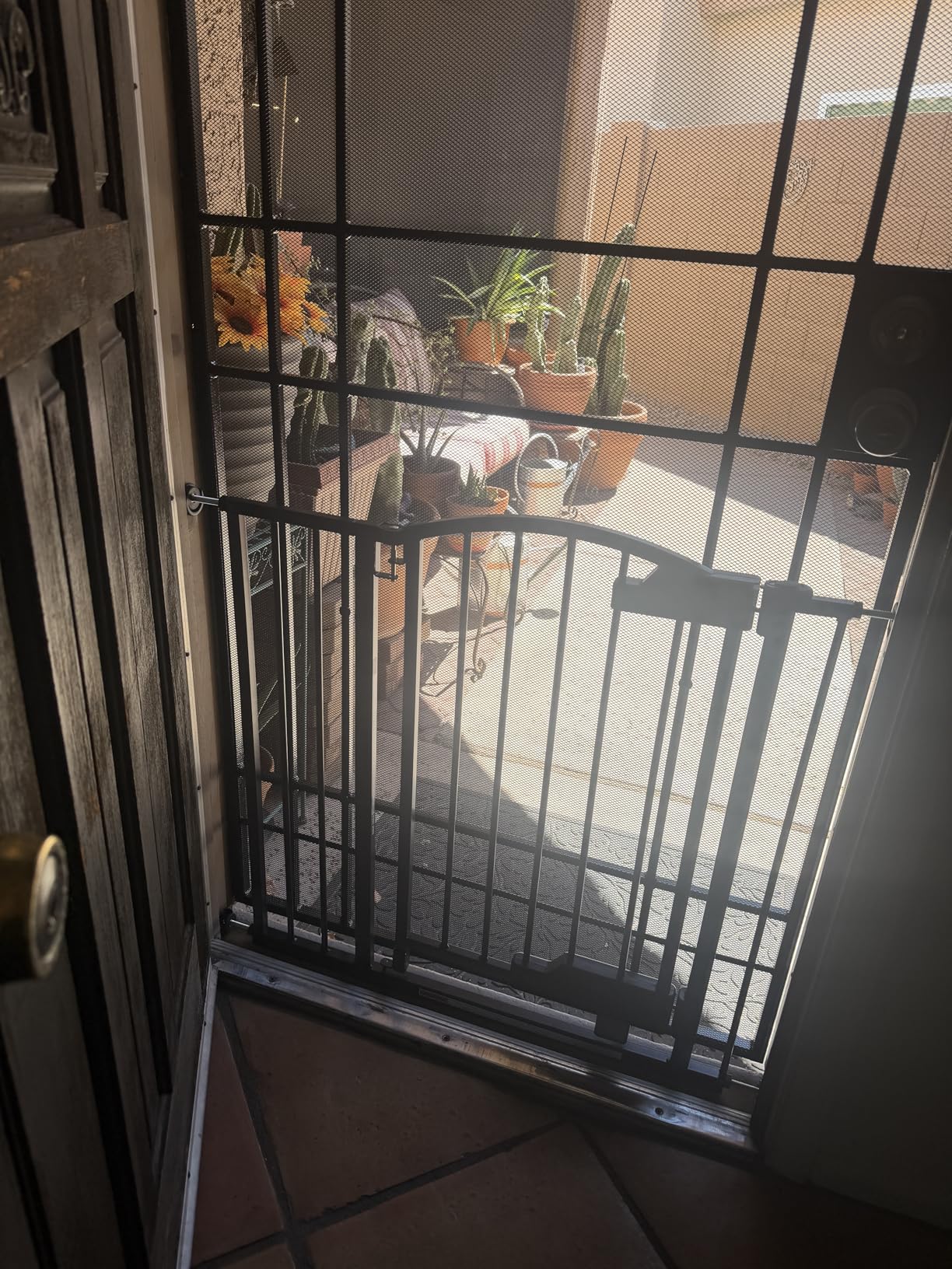 Ingenuity Decorative Panel Tall Baby Gate & Dog Gate, 28