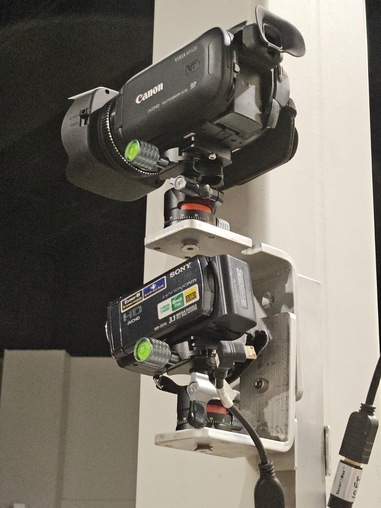 Koolehaoda Low Profile Tripod Head, Mini Ball Head Camera 360° Panoramic Compatible with Arca 1/4