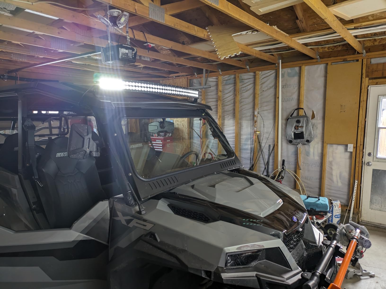 Nilight 42Inch 240W Curved Led Light Bar Spot Flood Combo Led Off Road Lights and 14AWG 5Pin Rocker Switch Wiring Harness Kit for Truck ATV UTV SUV Boat Jeep Lamp, 2 Years Warranty customer photo 1