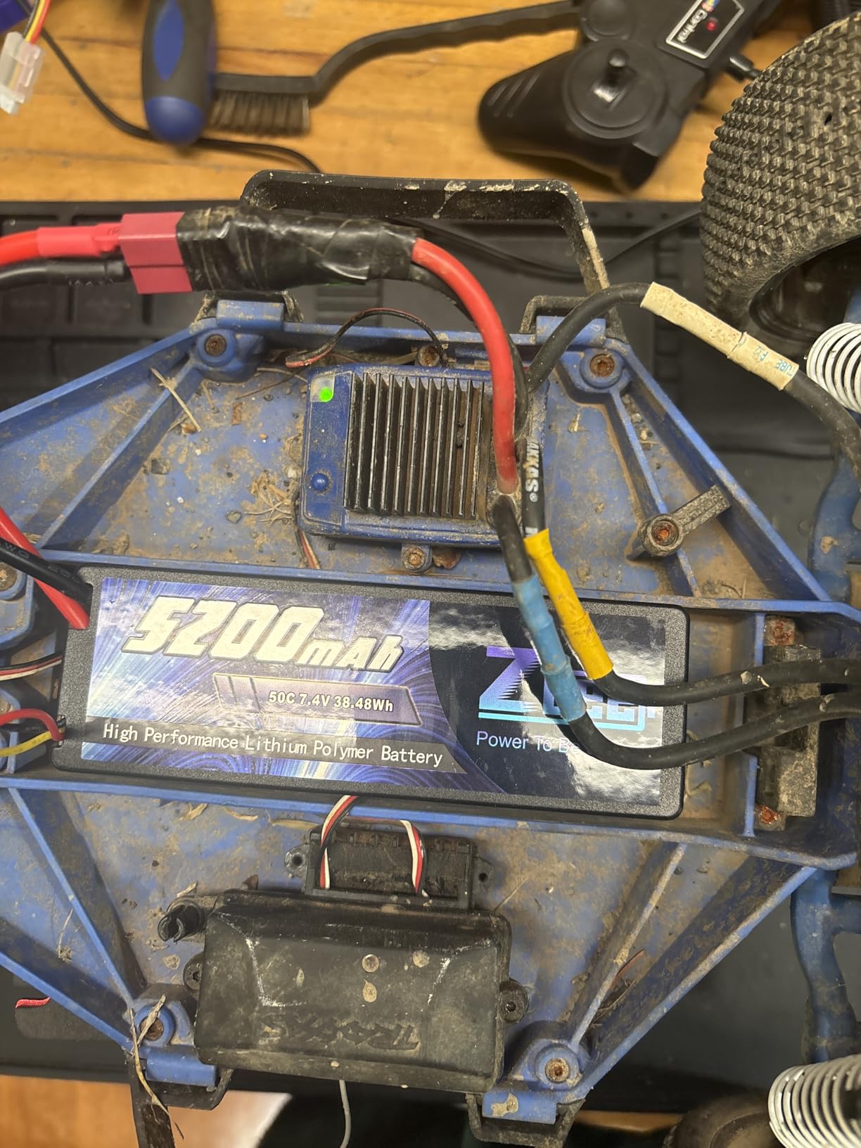 Zeee 7.4V Lipo Battery 2S 50C 5200mAh Lipos Hard Case with T Connector for RC Car Trucks 1/8 1/10 RC Vehicles(2 Packs) customer photo 1