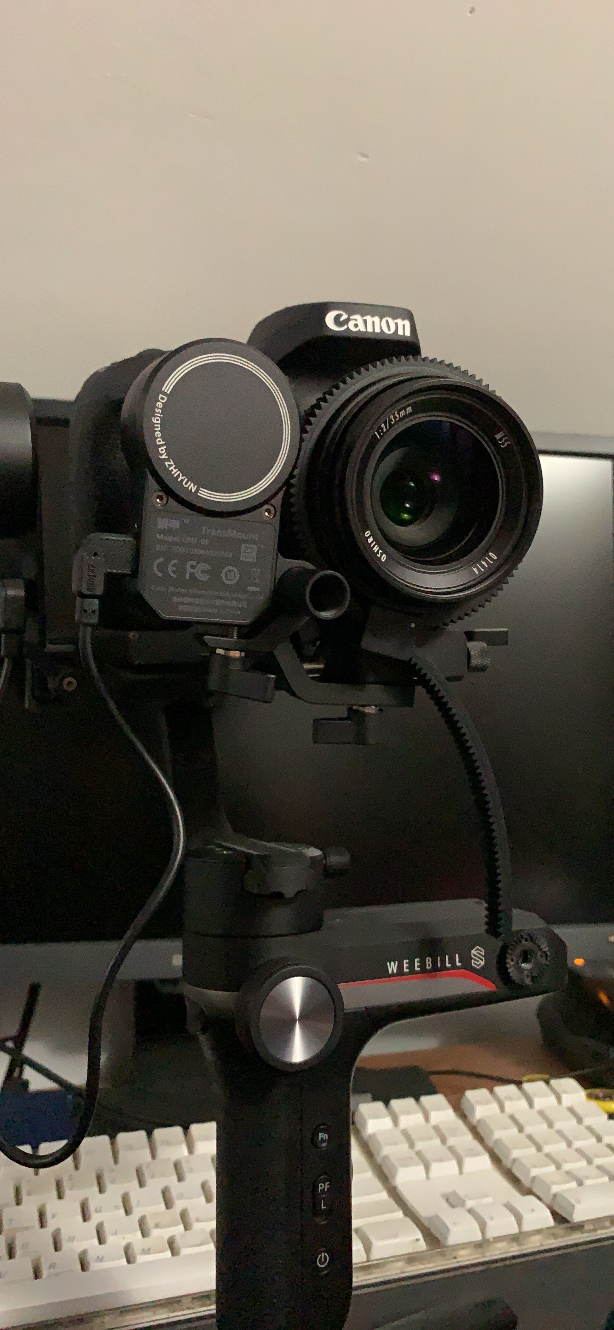 Zhiyun CMF-06 TransMount Servo Follow Focus/Zoom Controller for Zhiyun WEEBILL S/Crane 3/Crane 3S/Crane 2S Gimbal Handheld Stabilizer customer photo 1