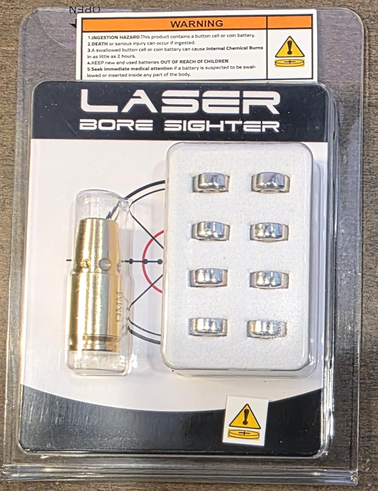 MidTen Bore Sight Laser 9mm/223 5.56mm/30-06/25-06/270 Laser Bore Sighter Boresighter with Batteries customer photo 2