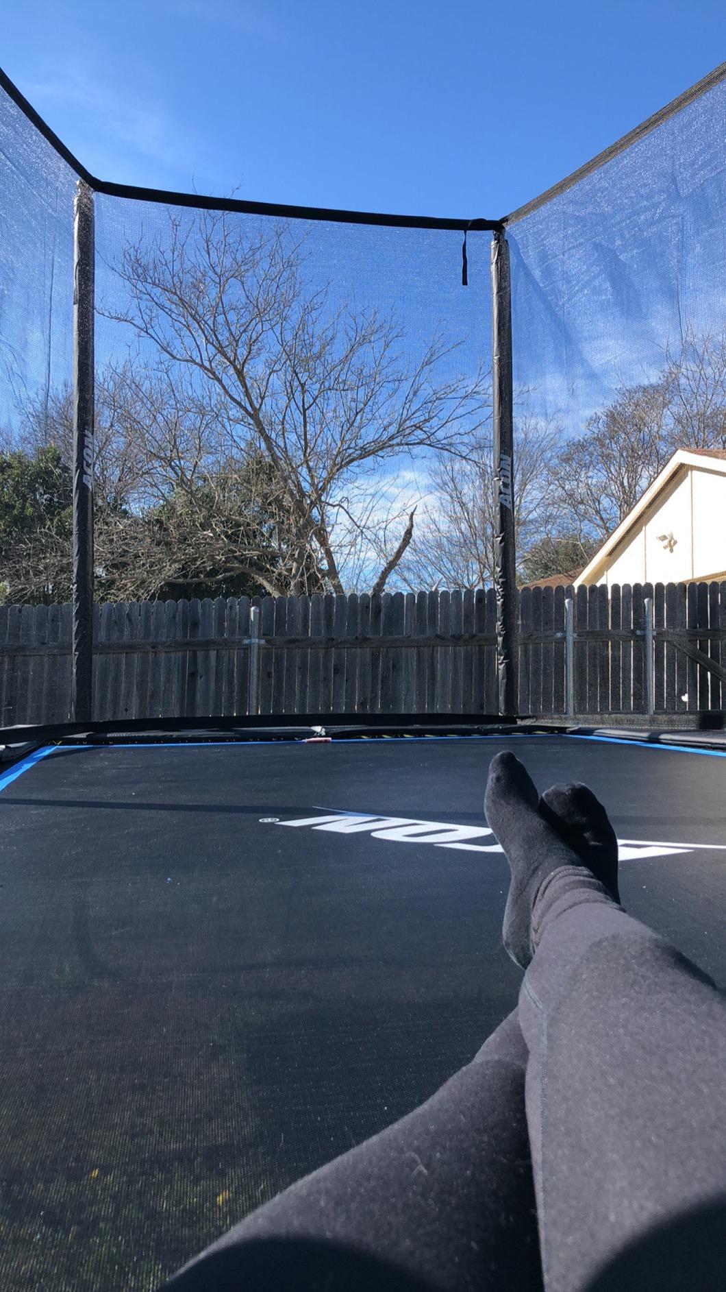 ACON 16 HD Rectangular Trampoline with Safety Enclosure & Ladder - 17 x 9.8 ft Big Rectangle Trampoline Outdoor, 140 HD Springs, SafeMat, 1,650 lbs Tested Steel Frame, 10-Year Frame Warranty customer photo 2