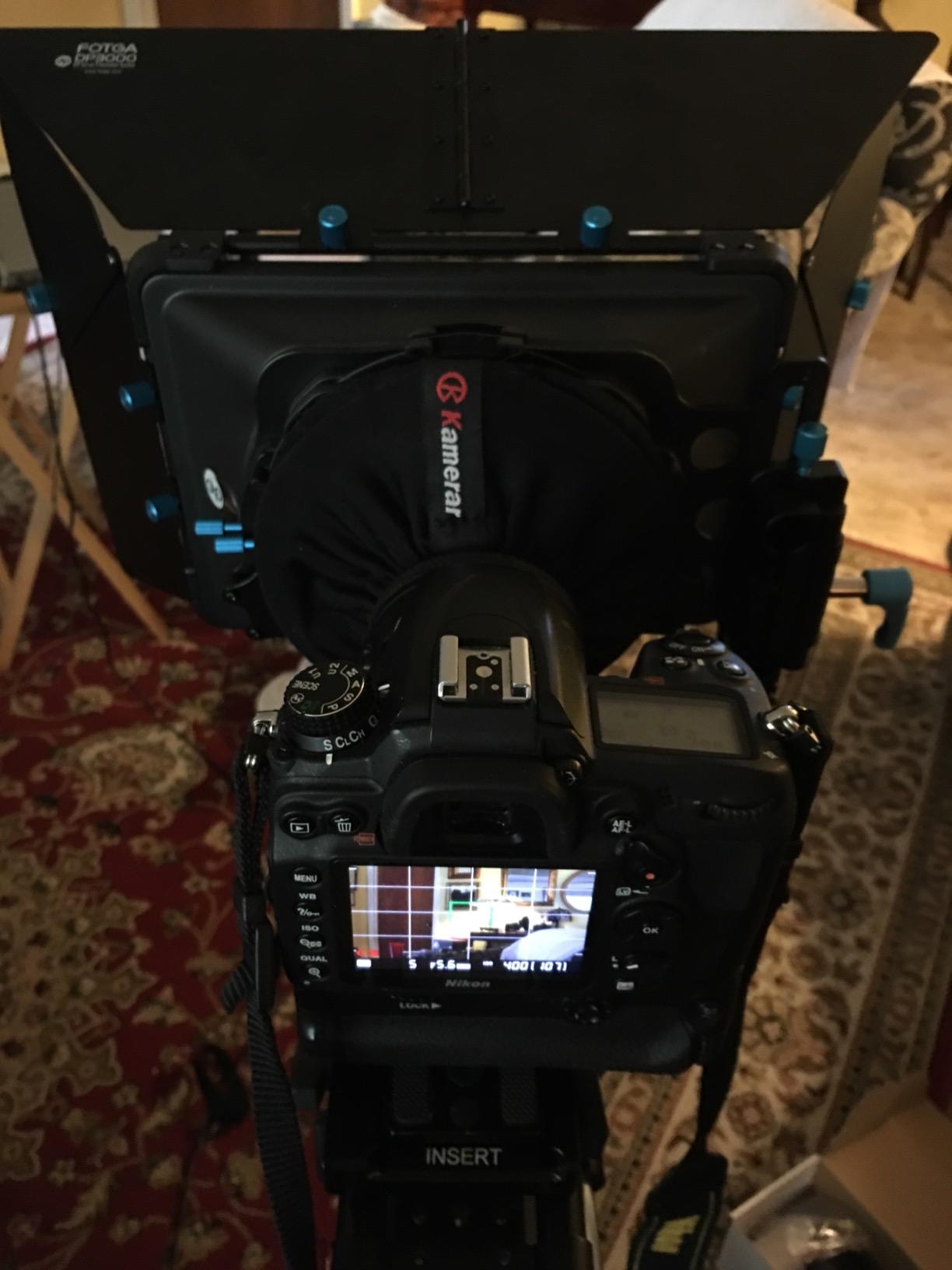 FOTGA DP3000 Professional Swing-Away Matte Box Sunshade DSLR Video Rig with 15mm Rod Rig for Rail Rod Baseplate Rig for DSLR Camera 5D Mark III, VI, 6D Mark VI, 7D, A9 A7 customer photo 2
