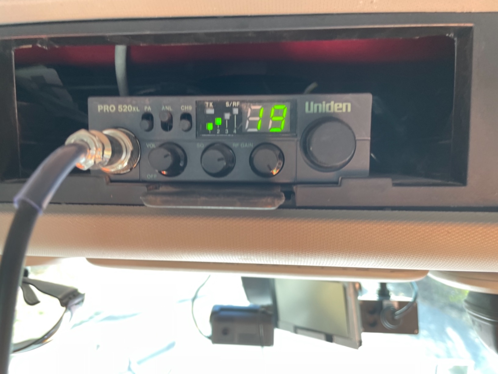 Uniden 40-Channel Compact Mobile CB Radio with PA customer photo 1