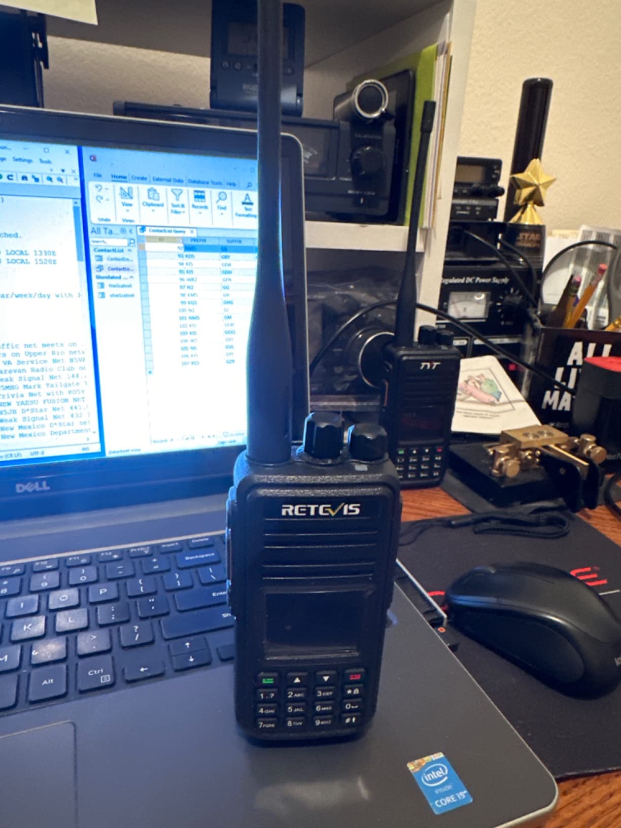 Retevis RT3S DMR Radio, Dual Band Ham Radio with Cable, GPS APRS, Support OpenGD77, 3000 Channels, 120K Contacts, 2000mAh Rechargeable, Long Range Handheld Walkie Talkies for Emergency, Survival customer photo 1