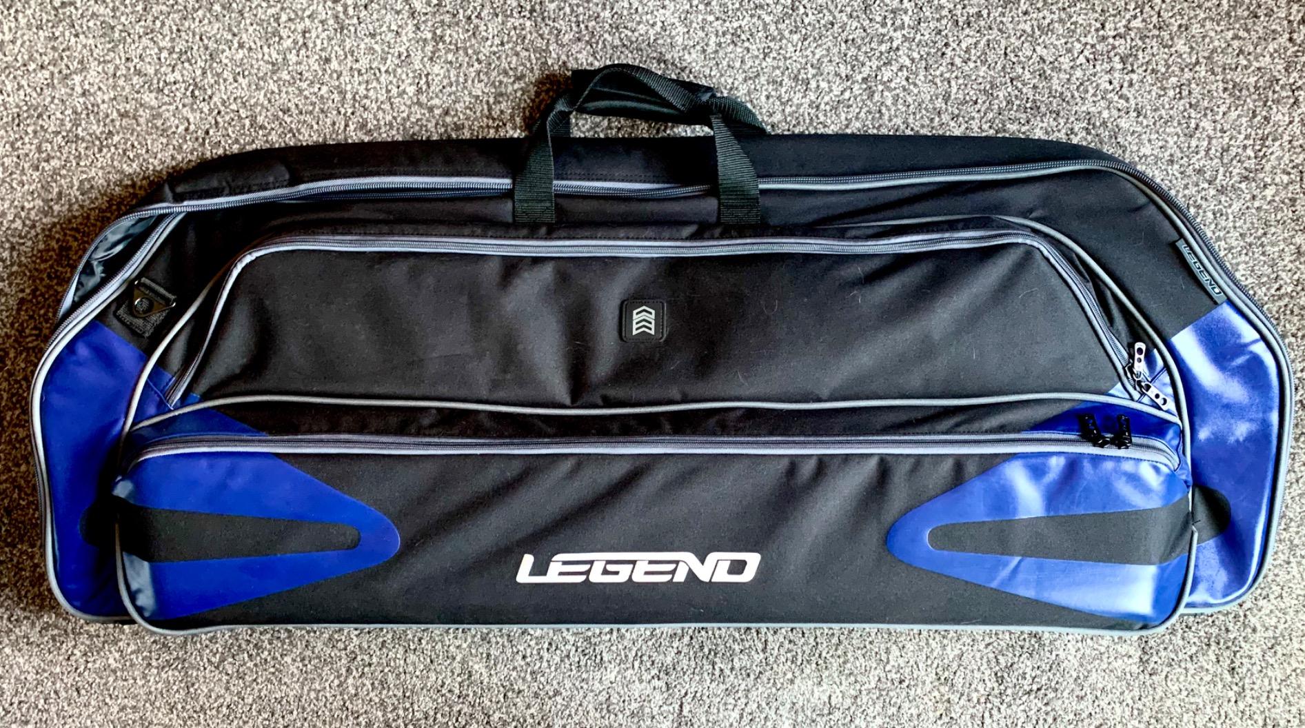 Legend Monstro Compound Bow Case - Soft Bow Case for Compound Bow, Padded Bow and Arrow Case for Archery Accessories, Premium Archery Bow Cases with 37