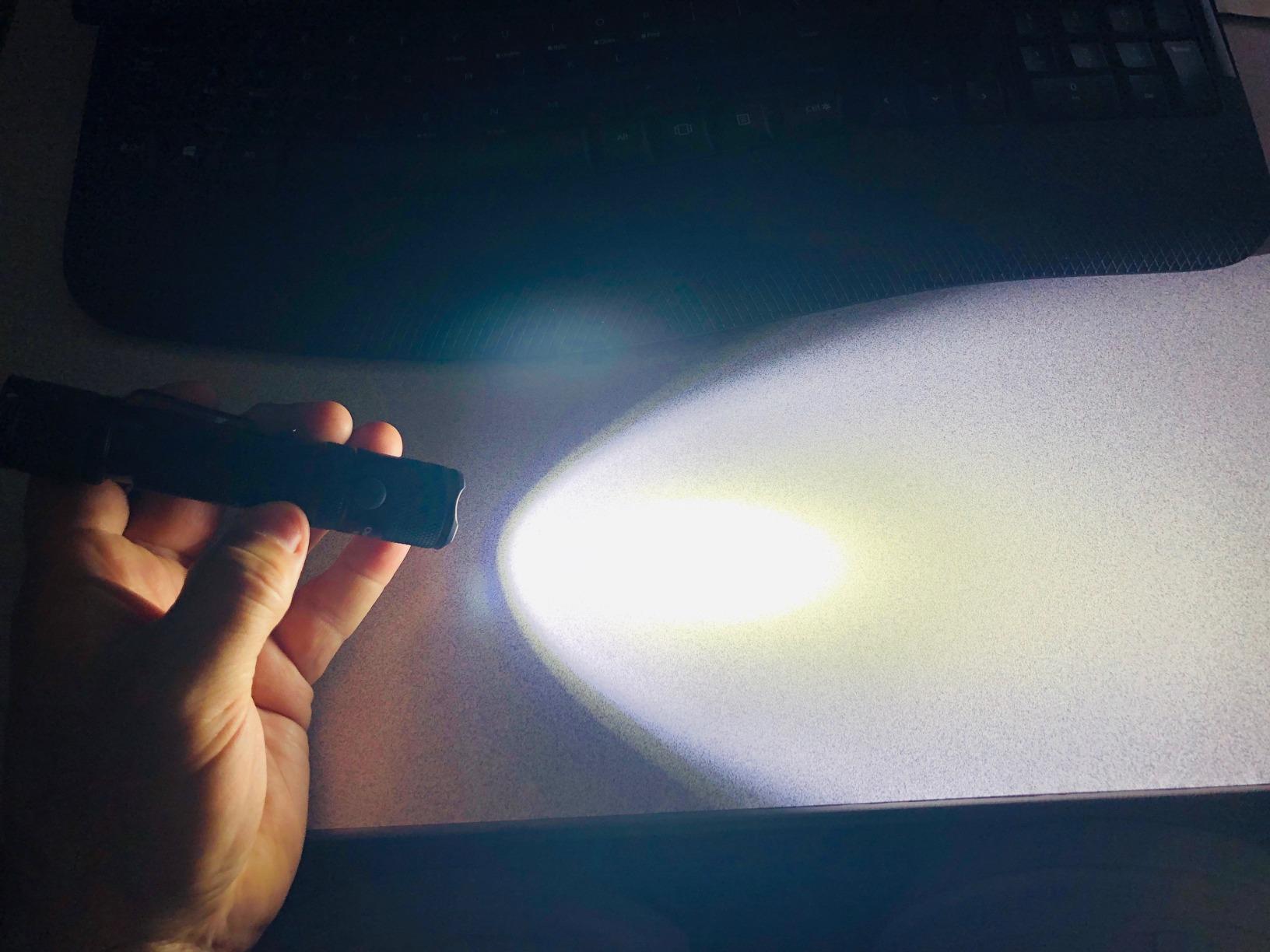M5-G3 2030 Lumens Rechargeable Tactical Flashlight, 330M Throw with Magnetic Charging and Dual Switch, LED Flashlight for Outdoor Emergency customer photo 1