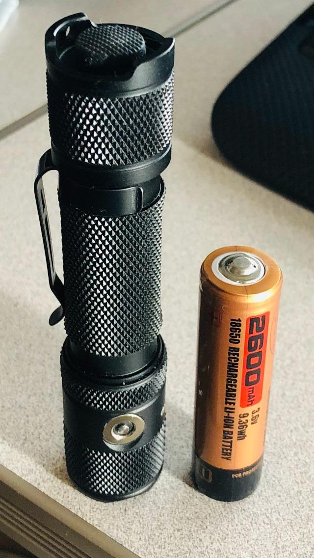 M5-G3 2030 Lumens Rechargeable Tactical Flashlight, 330M Throw with Magnetic Charging and Dual Switch, LED Flashlight for Outdoor Emergency customer photo 2