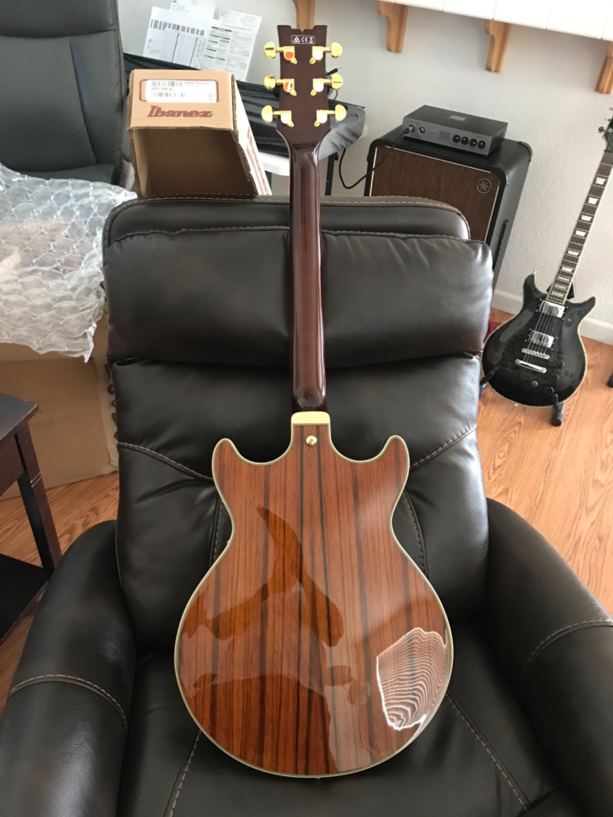 Ibanez Artcore Expressionist AM93ME Semi-Hollow - Natural customer photo 1