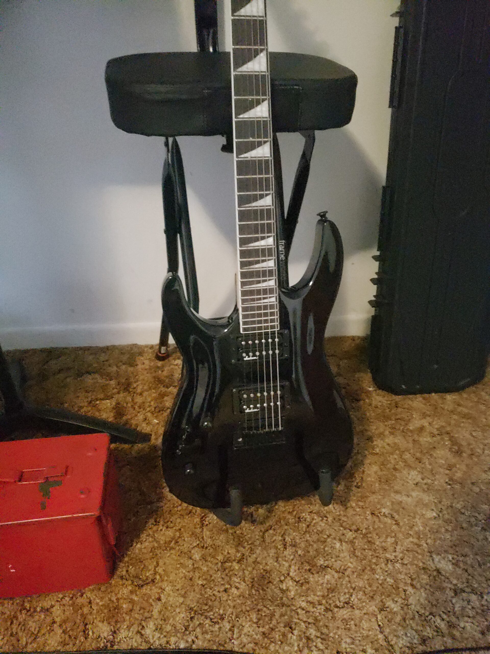 Jackson JS Series Dinky Arch Top JS22 DKA LH Left-Handed Electric Guitar - Gloss Black customer photo 1