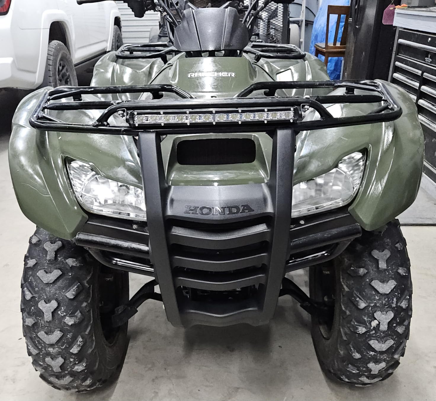 Zmoon 12 Inch LED Light Bar, 72W Spot Flood Combo Beam Light Bar, 8000 lm 6500K White, IP67 Waterproof Offroad Light Bars for Trucks, SUVs, ATVs, Boats customer photo 1