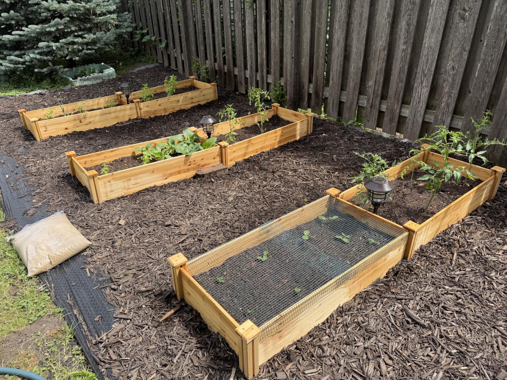 Yaheetech 8x2ft Wooden Horticulture Raised Garden Bed Divisible Elevated Planting Planter Box customer photo 2