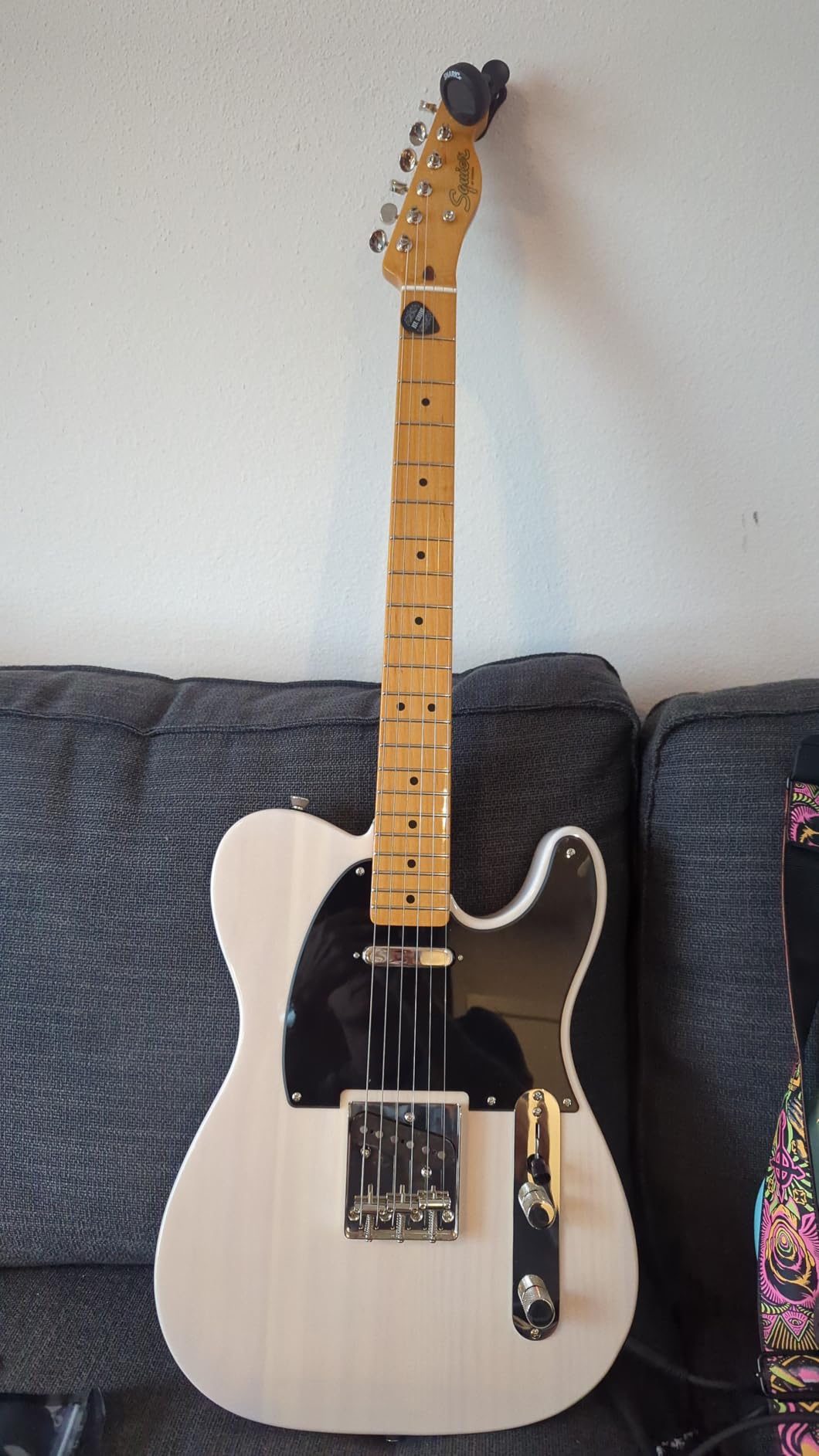 Squier Classic Vibe 50s Telecaster Electric Guitar, with 2-Year Warranty, White Blonde, Maple Fingerboard customer photo 1