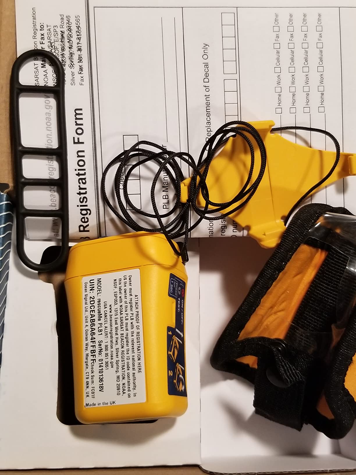 Ocean Signal rescueME PLB1 Personal Locator Beacon - Compact Emergency Distress Beacon with 7-Year Battery Life customer photo 2