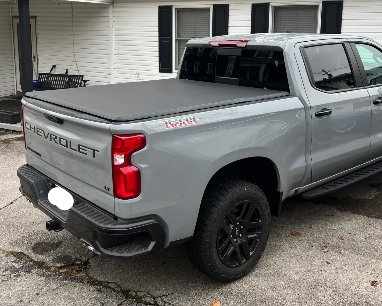 Tyger Auto T1 Soft Roll-up Truck Bed Tonneau Cover Compatible with 2019-2026 Chevy Silverado GMC Sierra 1500 (Not Fit 19 LD/Limited) | 5'10
