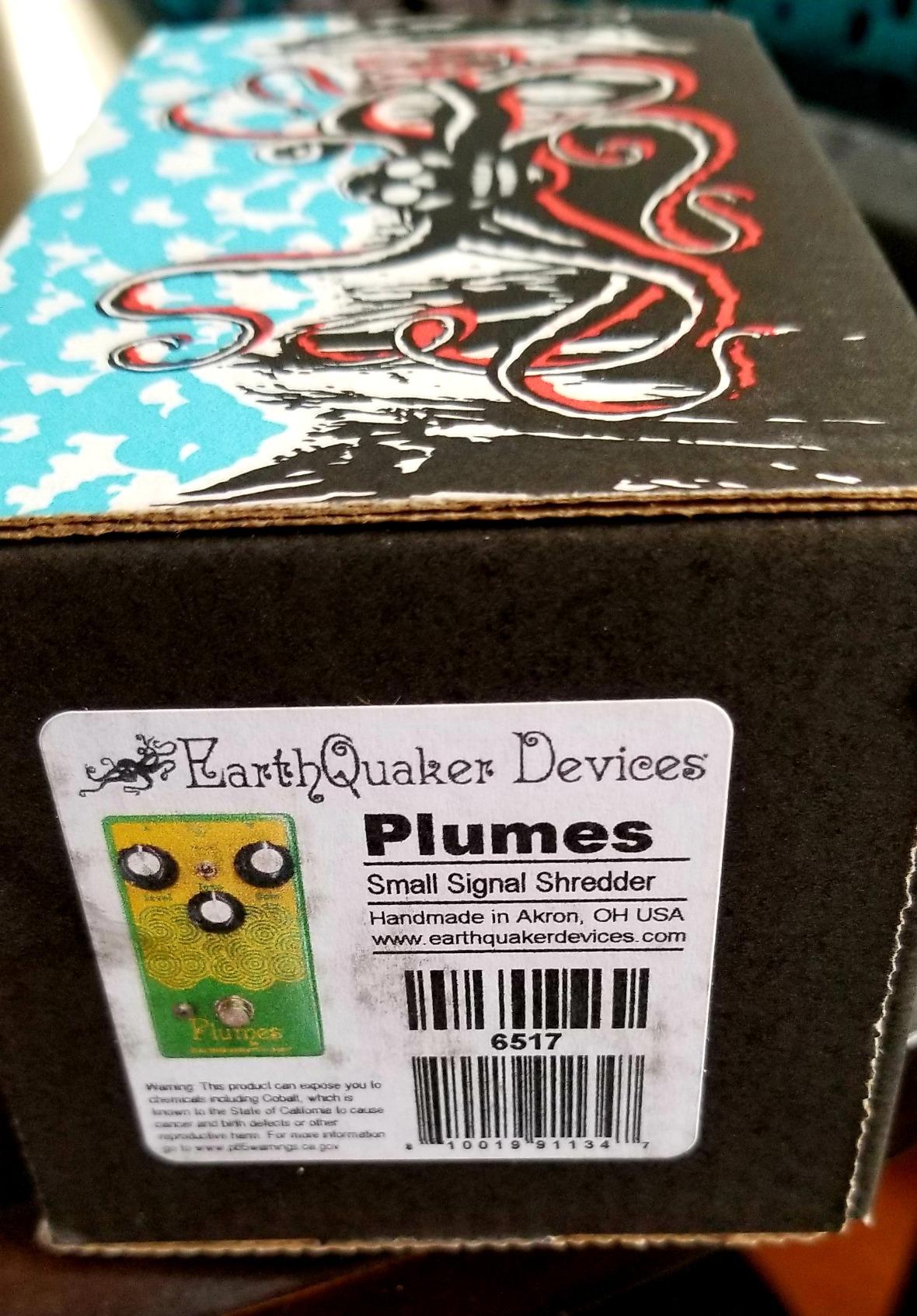 EarthQuaker Devices Plumes Small Signal Shredder Overdrive Pedal customer photo 2