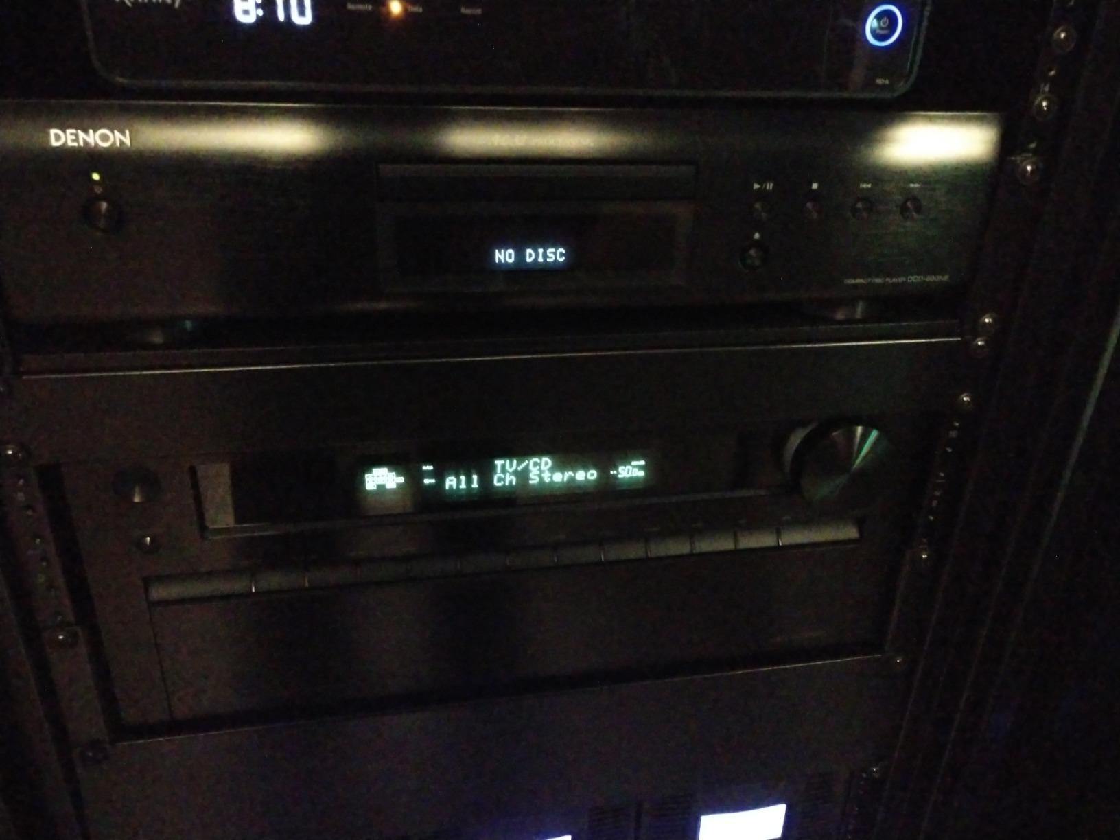 Denon DCD-600NE Compact CD Player for Home Stereo System, Vibration-Resistant Design, Pure Direct Mode, Black customer photo 1