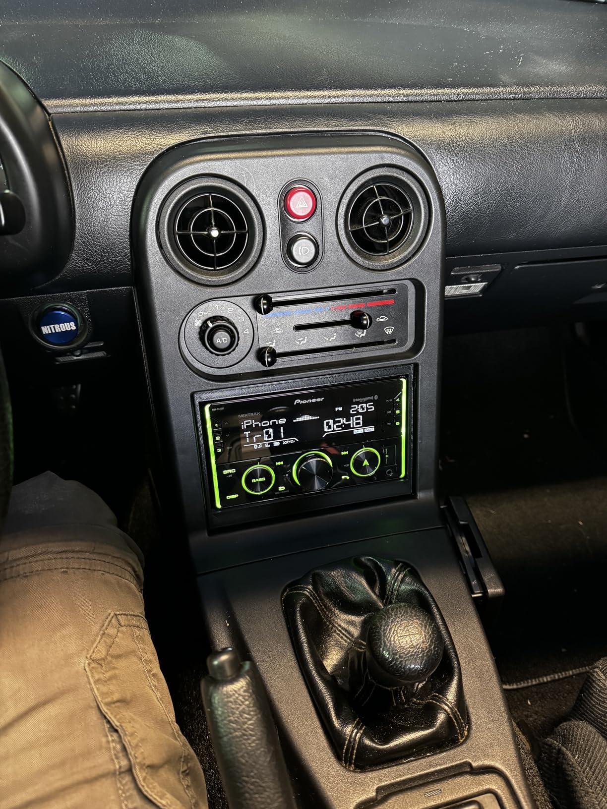 Pioneer MVH-S622BS Double Din Digital Media Receiver - Bluetooth, SiriusXM, Color Change, USB, FLAC, Voice Control, 50W x 4 Output, 13-Band EQ, AM/FM Radio, Hi-Volt RCA Preouts customer photo 1