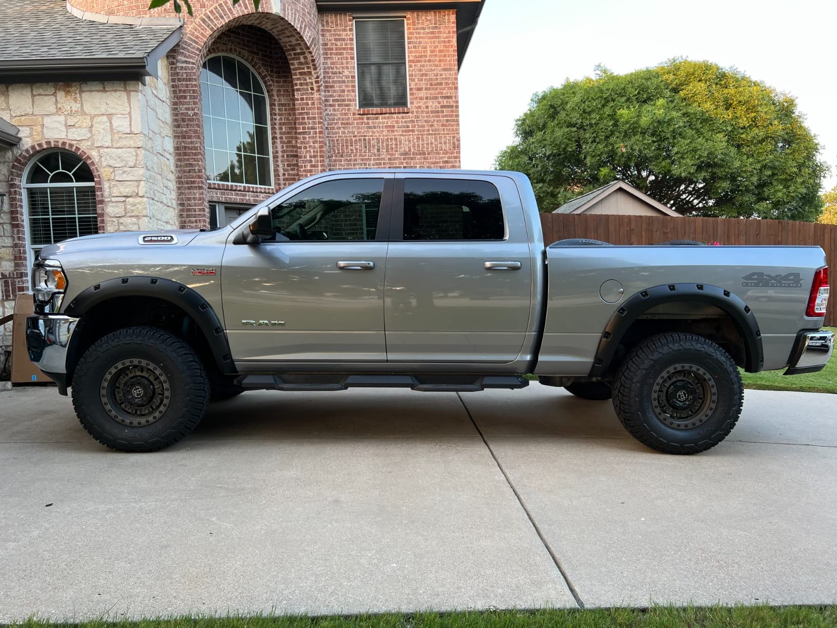 Bushwacker - OE Style, Front & Rear Fender Flares | Fits 2019 - 2026 Ram 2500, 3500 (Excludes Dually), Black | 4-Pcs. 50937-02 customer photo 1