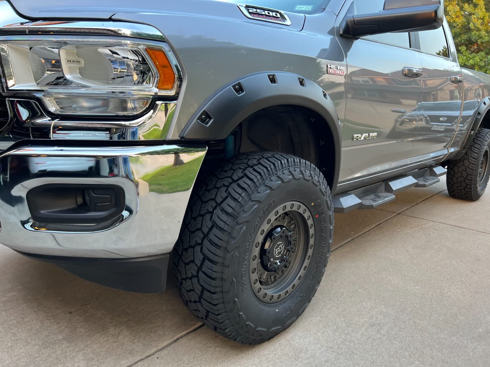 Bushwacker - OE Style, Front & Rear Fender Flares | Fits 2019 - 2026 Ram 2500, 3500 (Excludes Dually), Black | 4-Pcs. 50937-02 customer photo 2