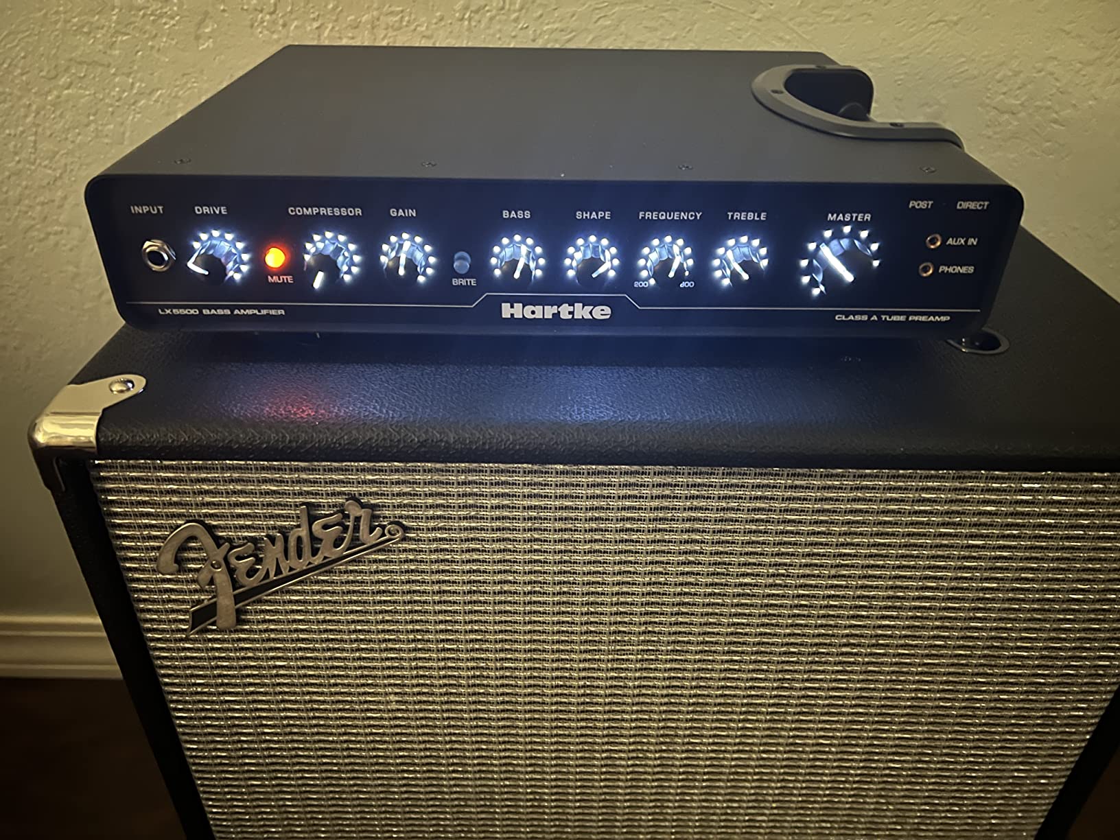 Hartke LX5500 500-watt Bass Head customer photo 1