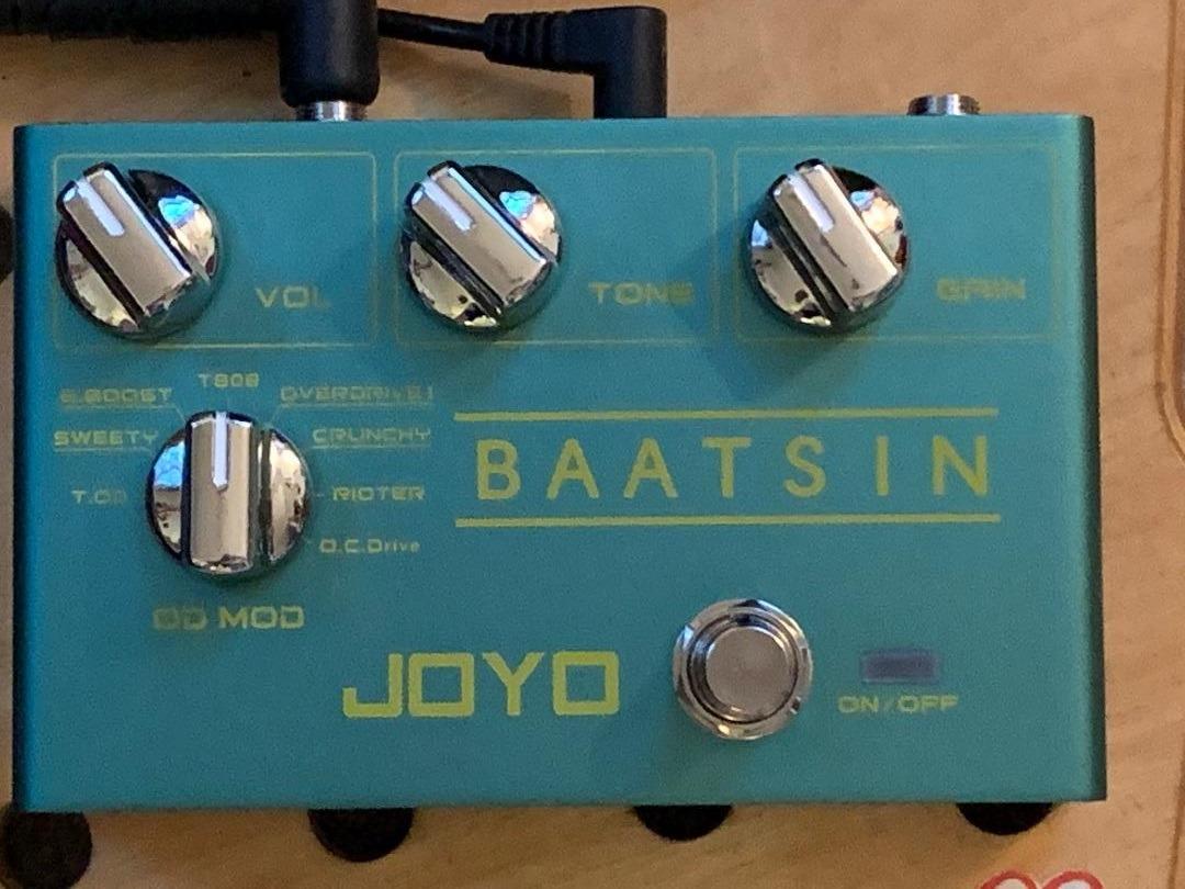 JOYO 8-in-1 Analog Overdrive & Distortion Guitar Pedal, 8 Classic OD/Distortion Modes (T.OD/SWEETY/CRUNCHY/RIOTER & More) with True Bypass (Baatsin R-11) customer photo 1