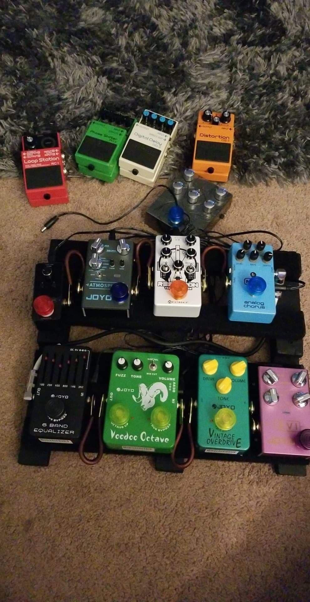 JOYO Polyphonic Octave Guitar Pedal, Independent Sub & Upper Octave with MOD Modulation Effects & Dry Blend, True Bypass (XVI R-13) customer photo 1