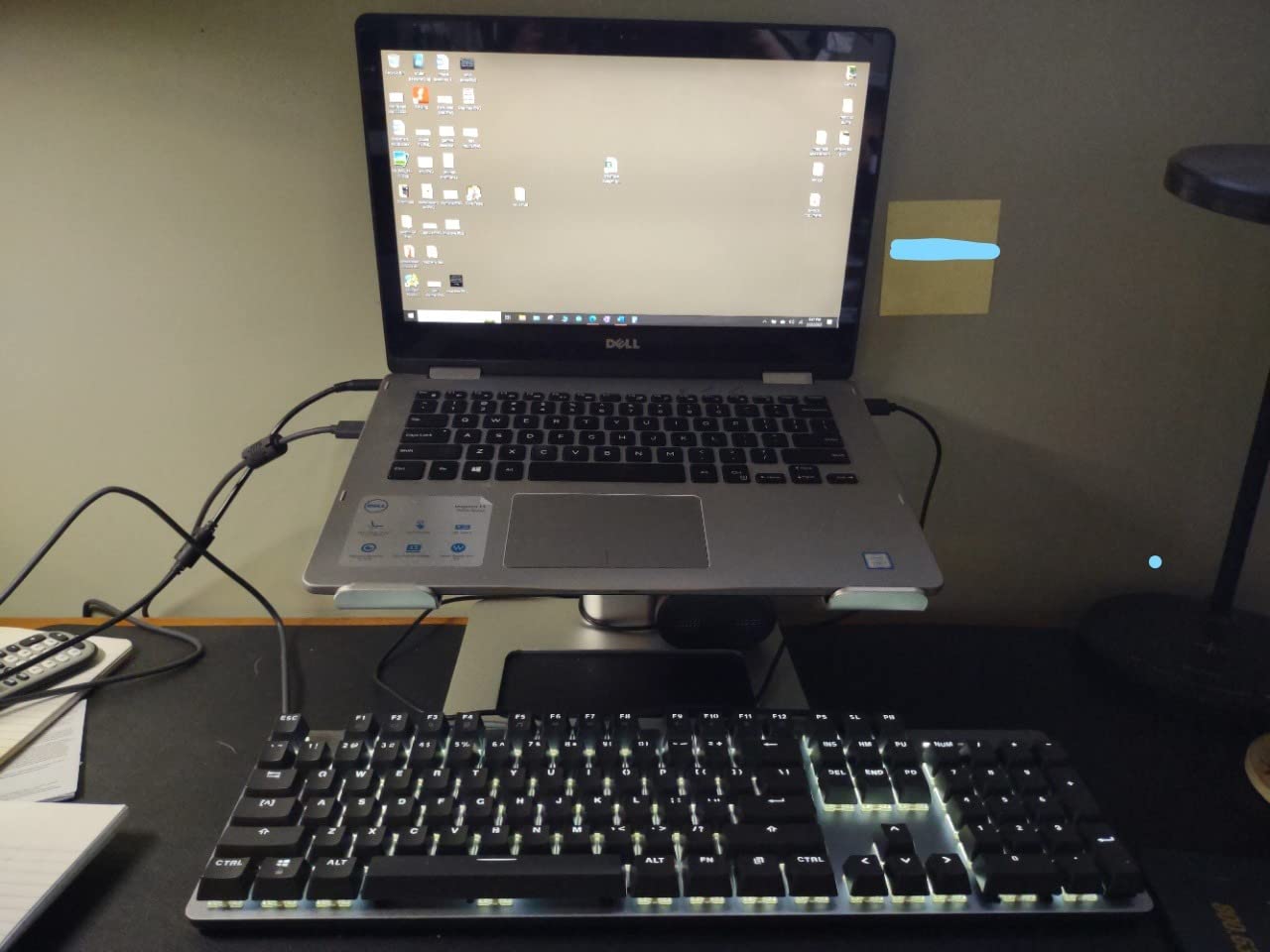 Logitech K845 Mechanical Illuminated Keyboard, Mechanical Switches, Strong Adjustable Tilt Legs, Full Size, Aluminum Top Case, 104 Keys, USB Corded, Windows (TTC Red Switches) customer photo 1