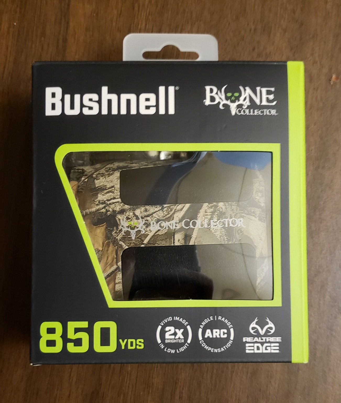 Bushnell BoneCollector 850 Laser Rangefinder, Hunting Laser Range Finder in Realtree Edge customer photo 1