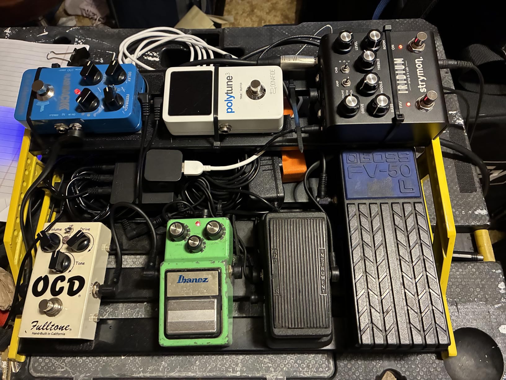 Hiree Guitar Pedal Power Supply 7 DC Output for 9V Effect Pedal Board with 2 AC Outlets for Charging Speaker, Musical Instruments customer photo 1
