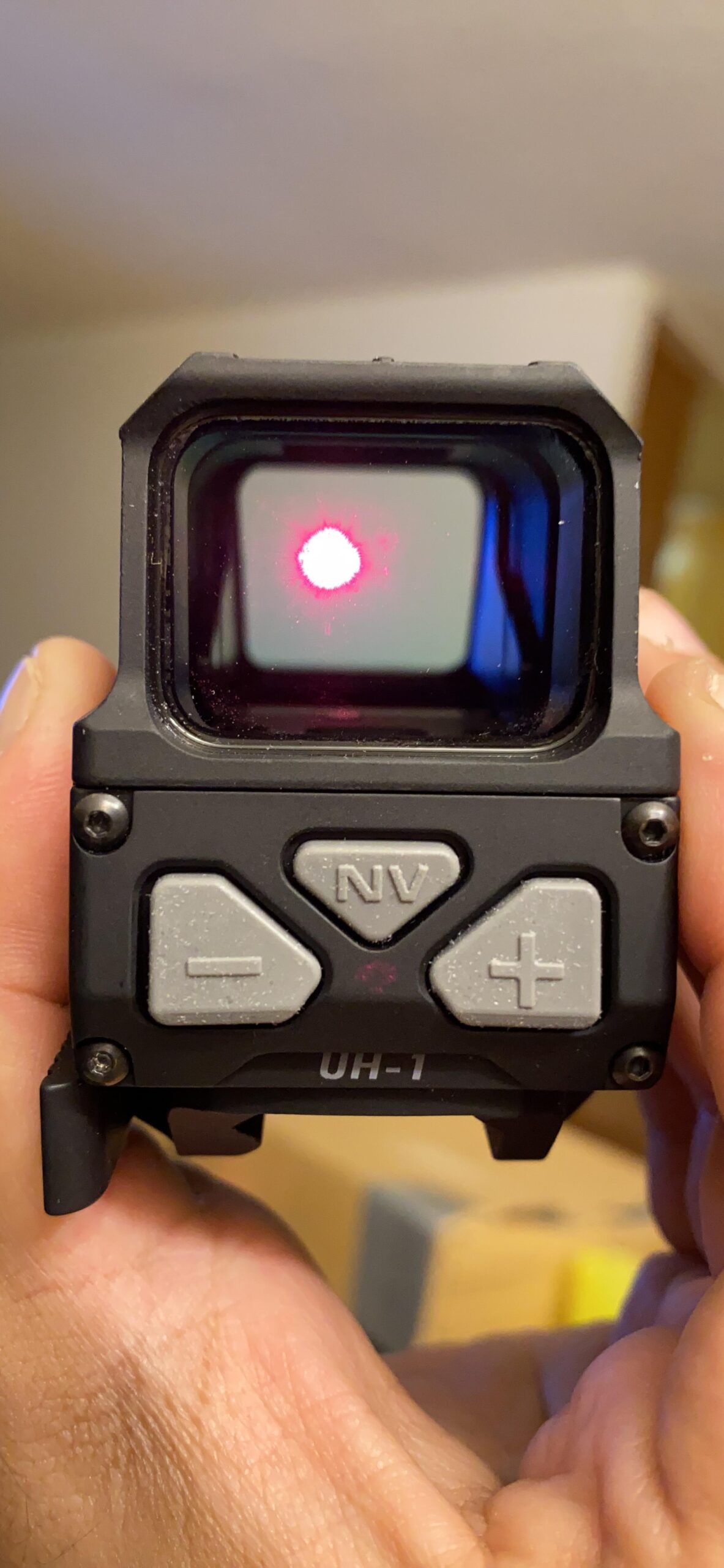 Vortex AMG UH-1 Gen II Holographic Sights - Integrated Quick-Release Mount, NV Compatible, Waterproof, Fogproof, Shockproof customer photo 2