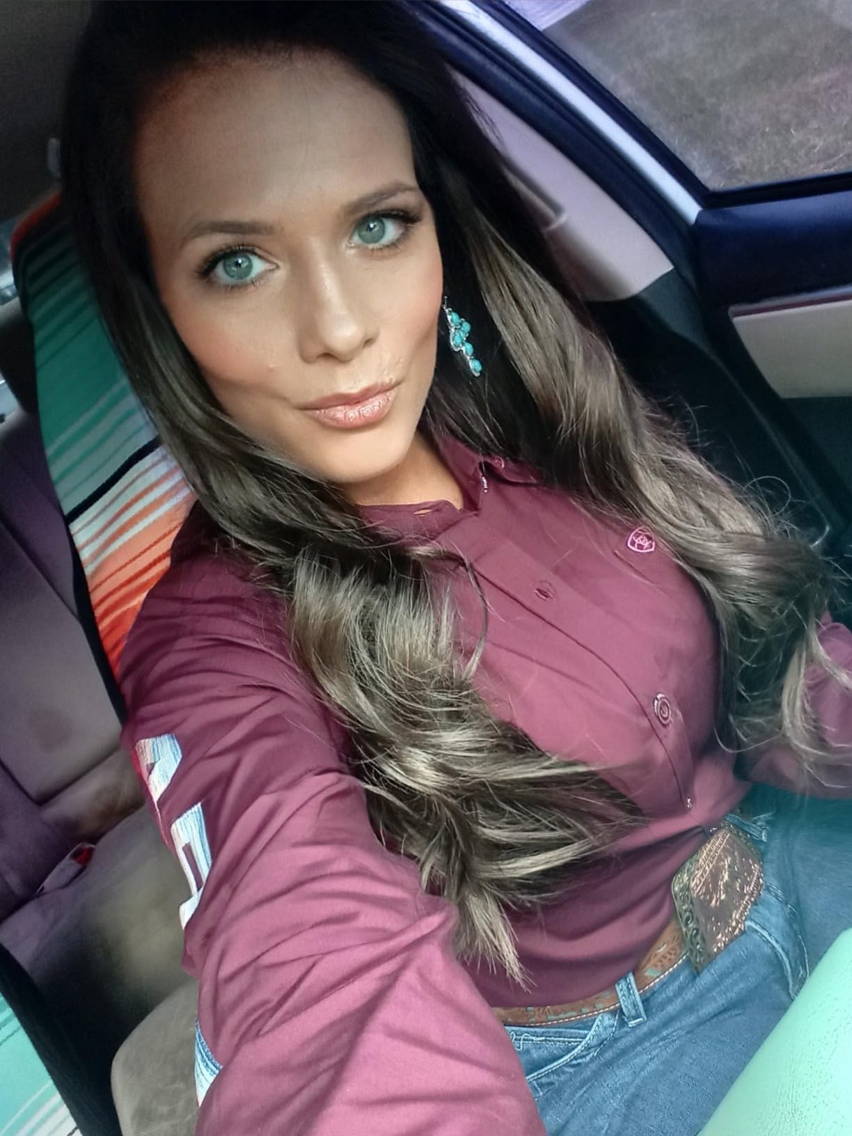 Ariat Women's Team Kirby Stretch Shirt customer photo 1