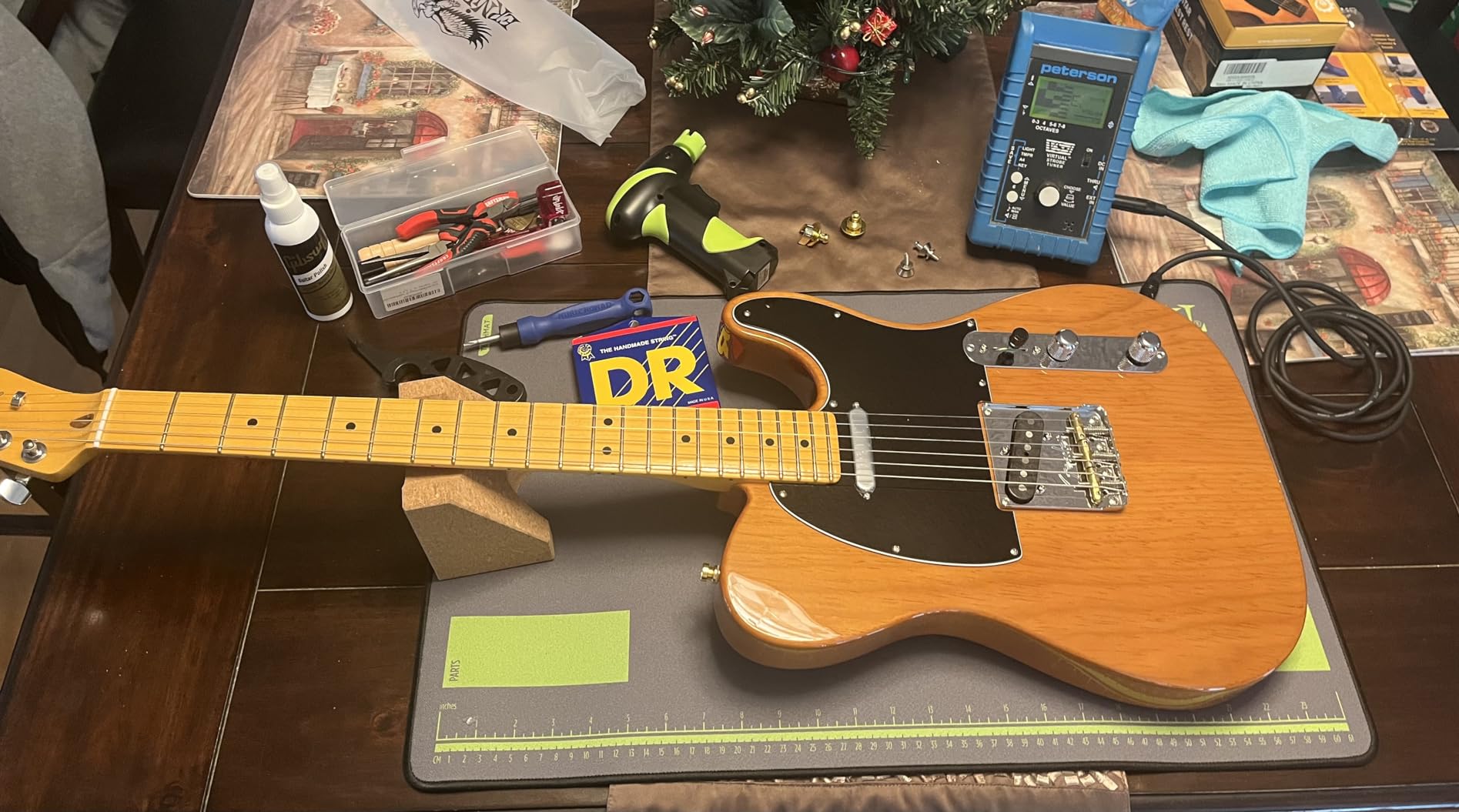 Fender American Professional II Telecaster - Roasted Pine with Maple Fingerboard Natural customer photo 1