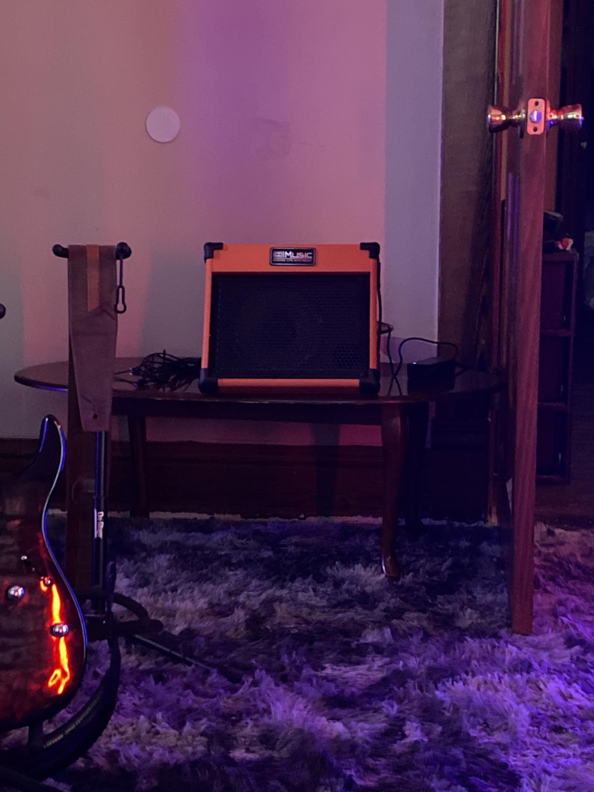 Acoustic Guitar Amplifier, 20 Watt Bluetooth Amp for Guitar Acoustic with Reverb Chorus Effect, 3 Band EQ customer photo 1