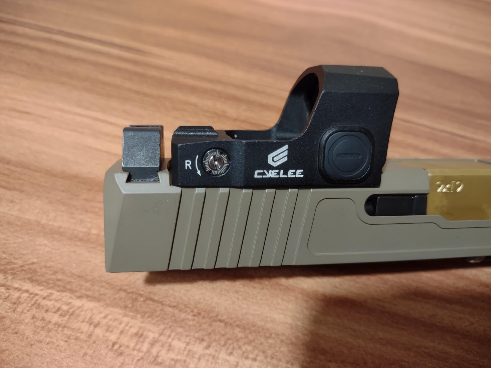 Cyelee Shake Awake Micro Red Dot Sight for Pistols, 3 MOA Reflex Sight, Fits Doctor Cuts(Calf V2) customer photo 2
