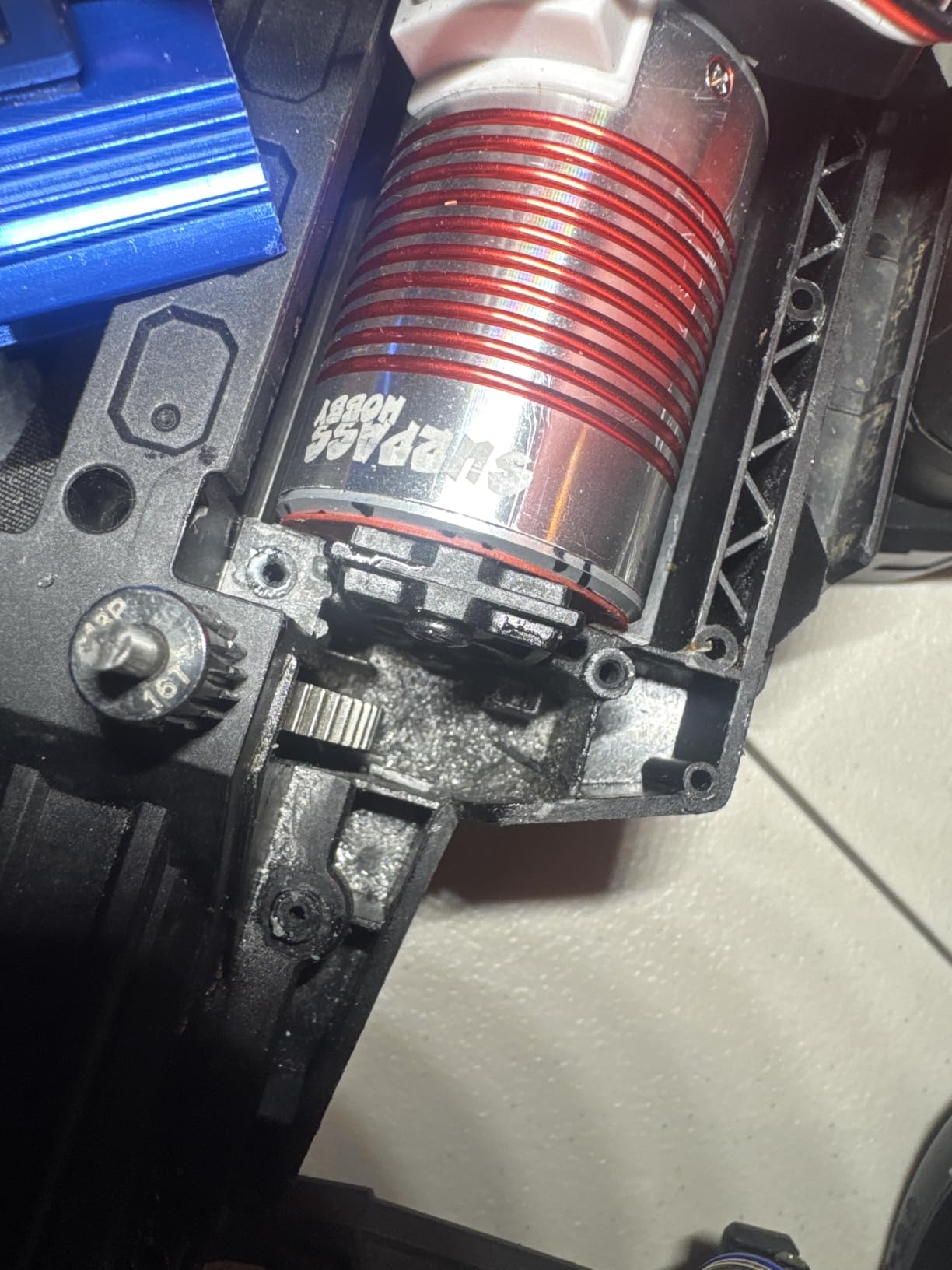 540 Brushless Motor 1/10 3650 5900KV 3.175mm Shaft Waterproof Brushless Motor for 1:10 Scale RC On-Road Car customer photo 1