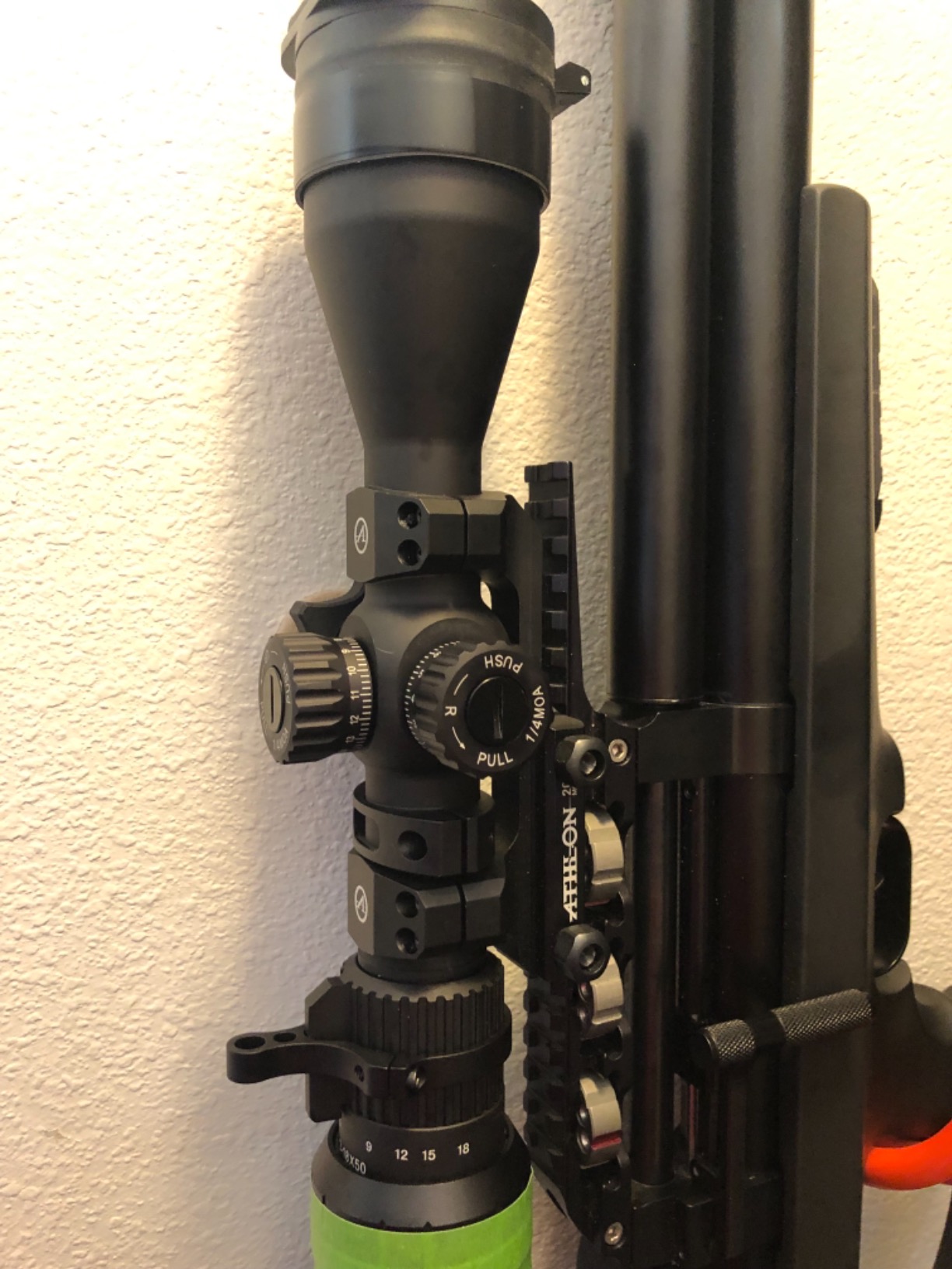Monstrum G3 3-18x50 First Focal Plane FFP Rifle Scope with Illuminated MOA Reticle and Parallax Adjustment customer photo 1