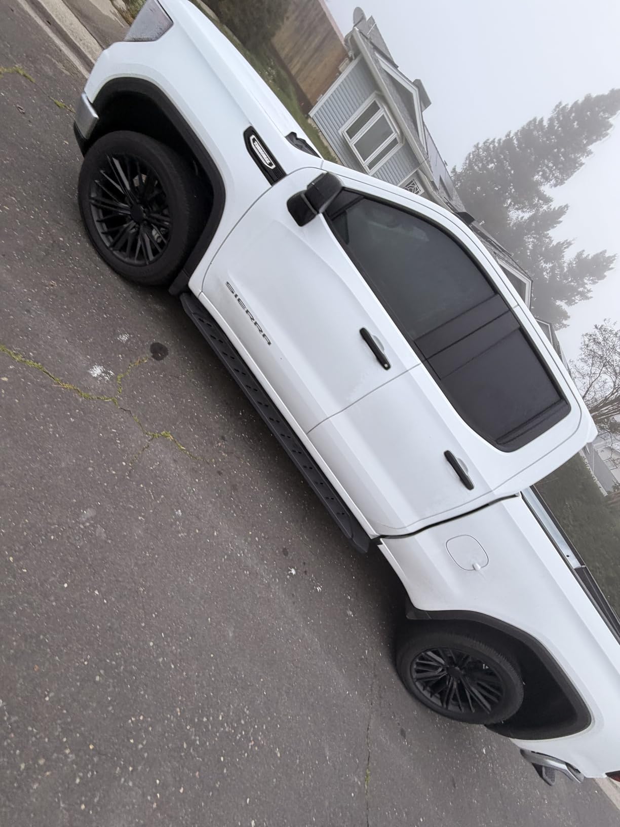 ONINE CRB830110 Clutch Running Boards Custom Fit 2019-2026 Chevy Silverado/Gmc Sierra 1500 & 2020-2026 Chevy Silverado/Gmc Sierra 2500/3500 Crew Cab Side Step Nerf bar, 7