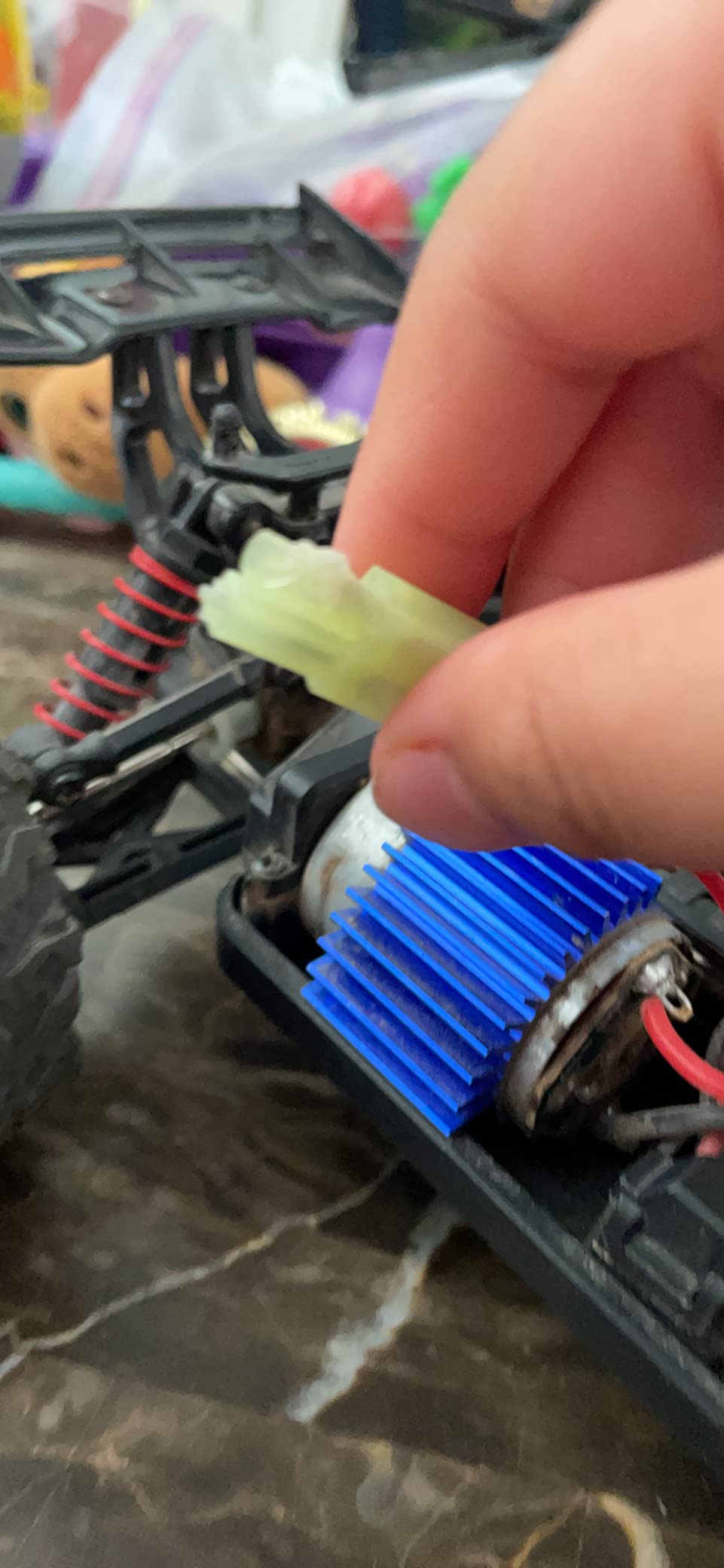 Zeee 7.2V 4200mAh NiMH Battery with Tamiya Connector (2 Pack) | High Power for RC Car Truck Associated HPI Losi Kyosho Tamiya Hobby customer photo 1
