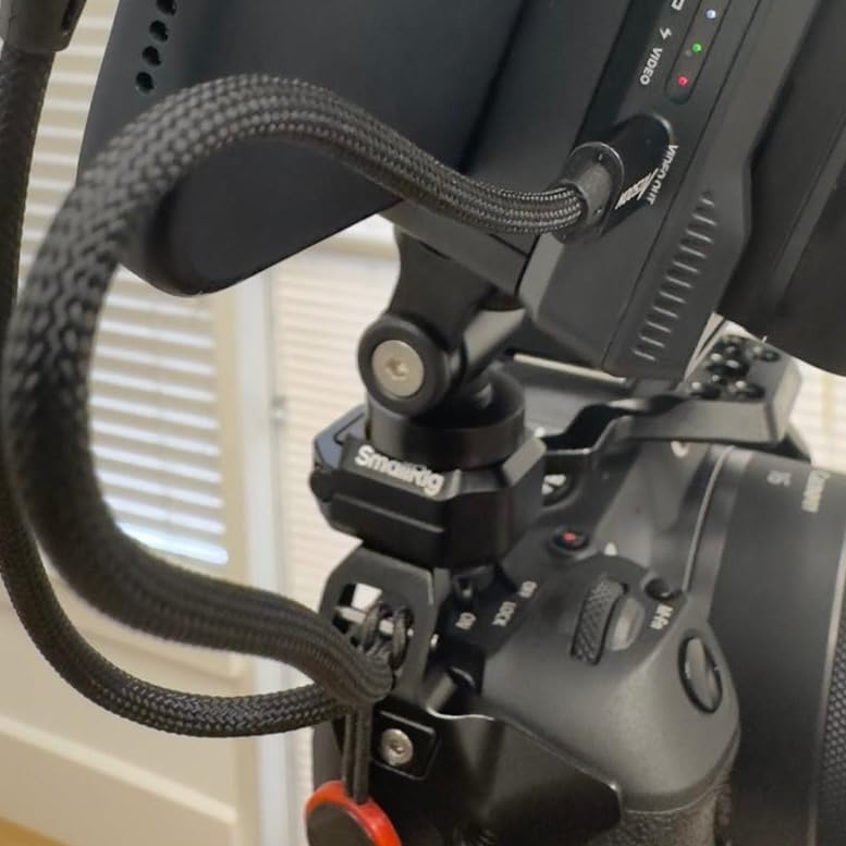 SmallRig Universal Cold Shoe Mount, Multi-Functional Shoe Adapter with Safety Release, for DSLR Camera Rig Microphone LED Light - 2797 customer photo 1