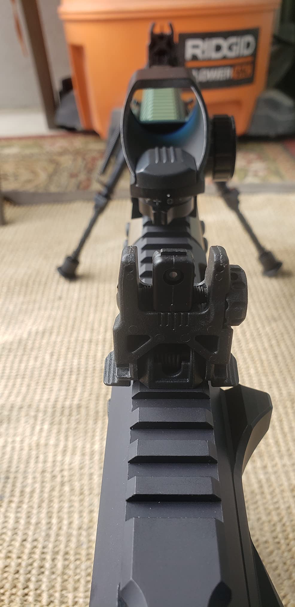 Feyachi B13 Tactical M Lock Bipod 6-9 Inch Lightweight Rifle Bipod Directly Attach to M Lock System for Hunting and Shooting customer photo 2